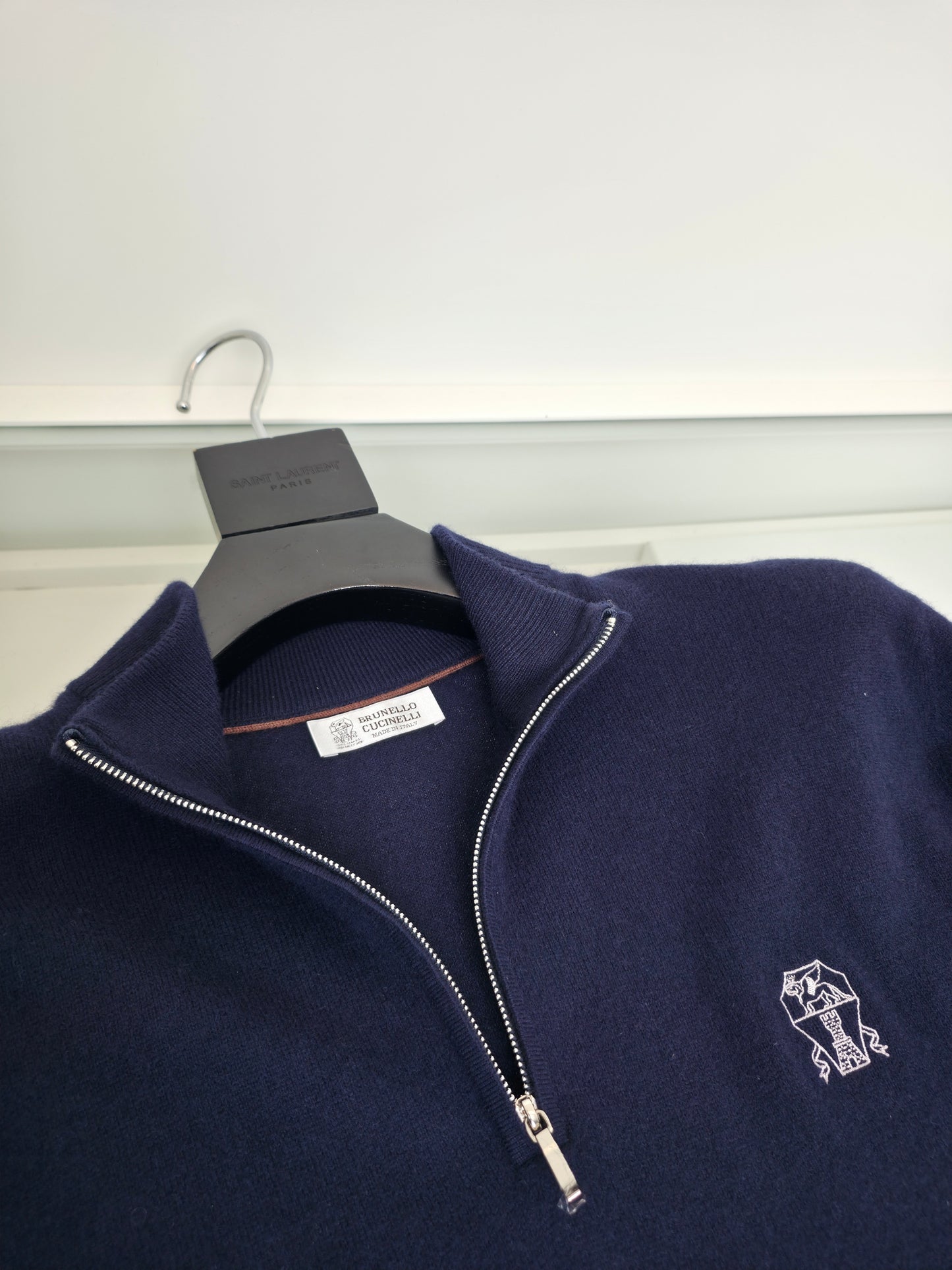 Dark Blue and Grey Jersey