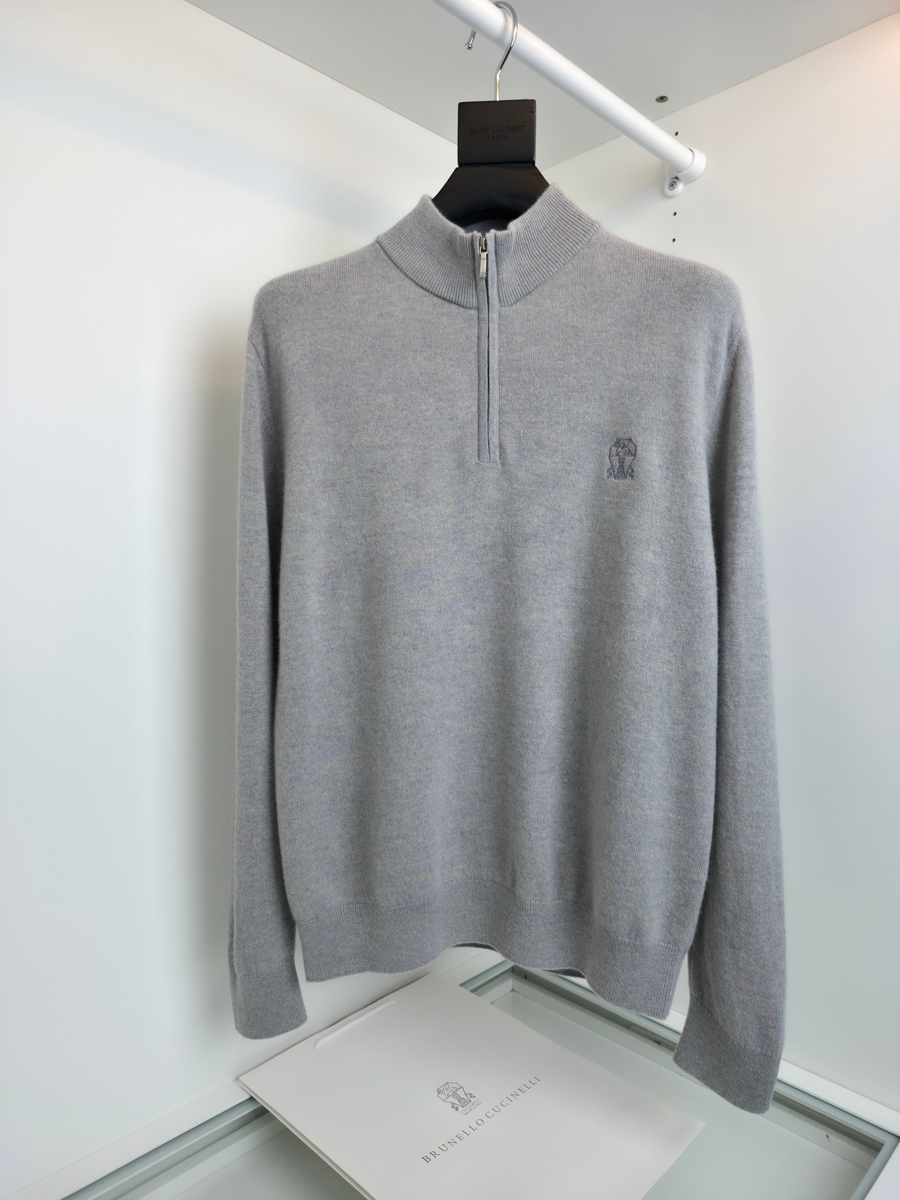 Dark Blue and Grey Jersey