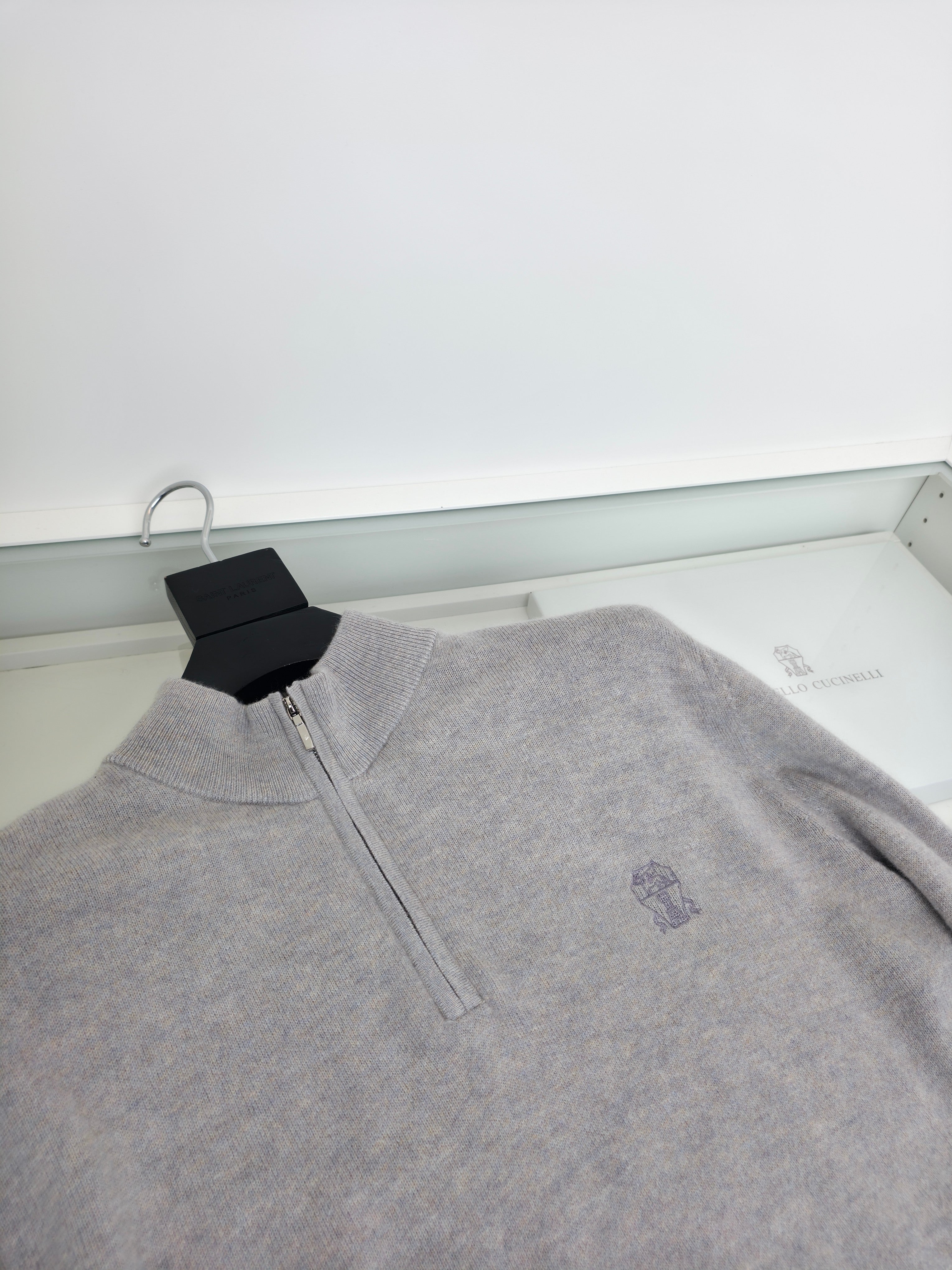 Dark Blue and Grey Jersey