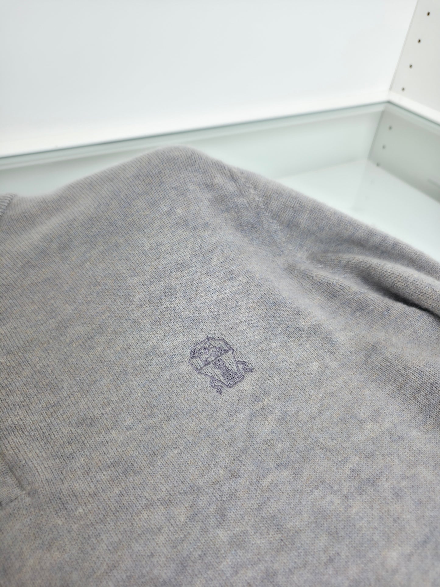 Dark Blue and Grey Jersey