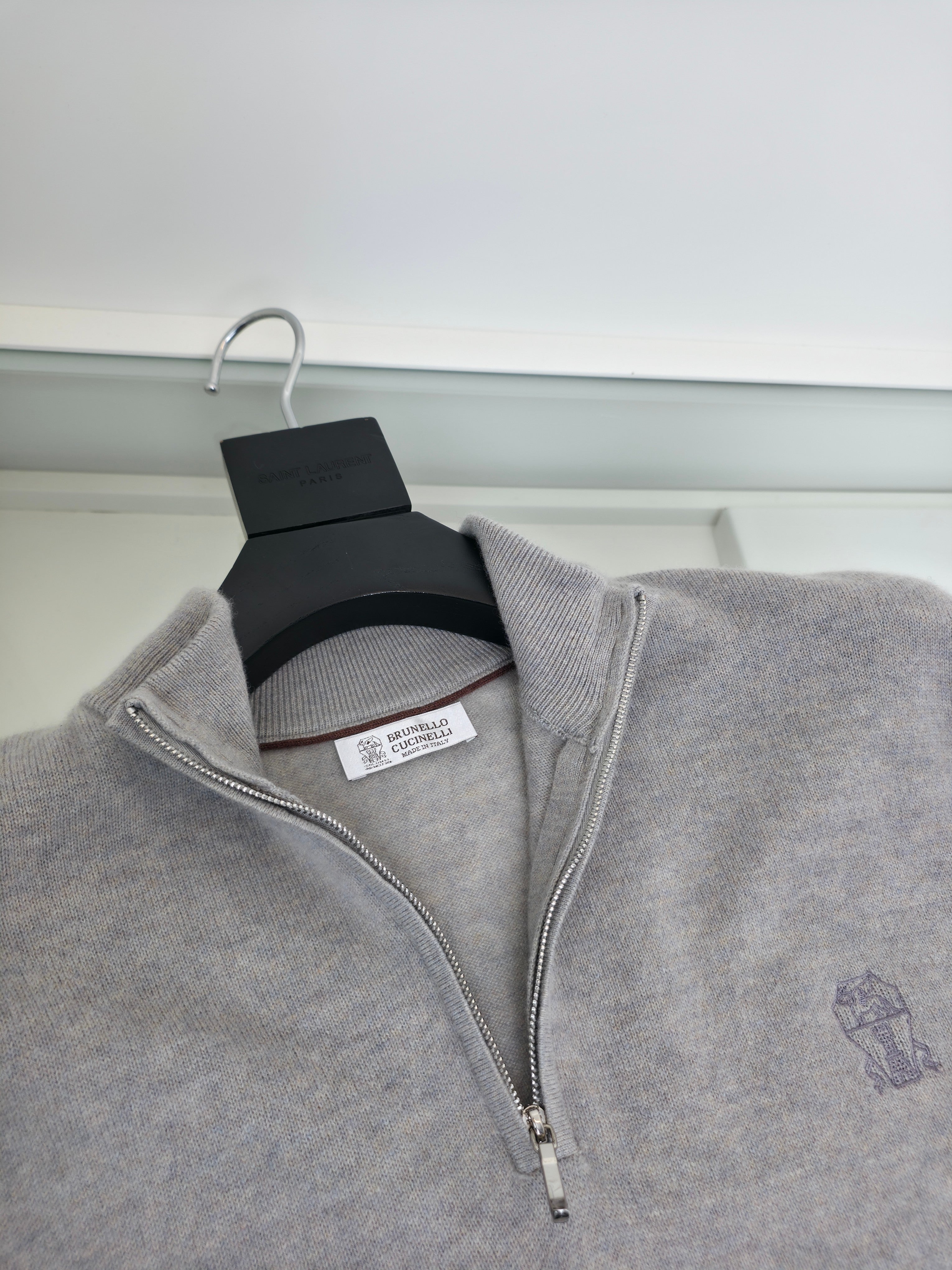 Dark Blue and Grey Jersey