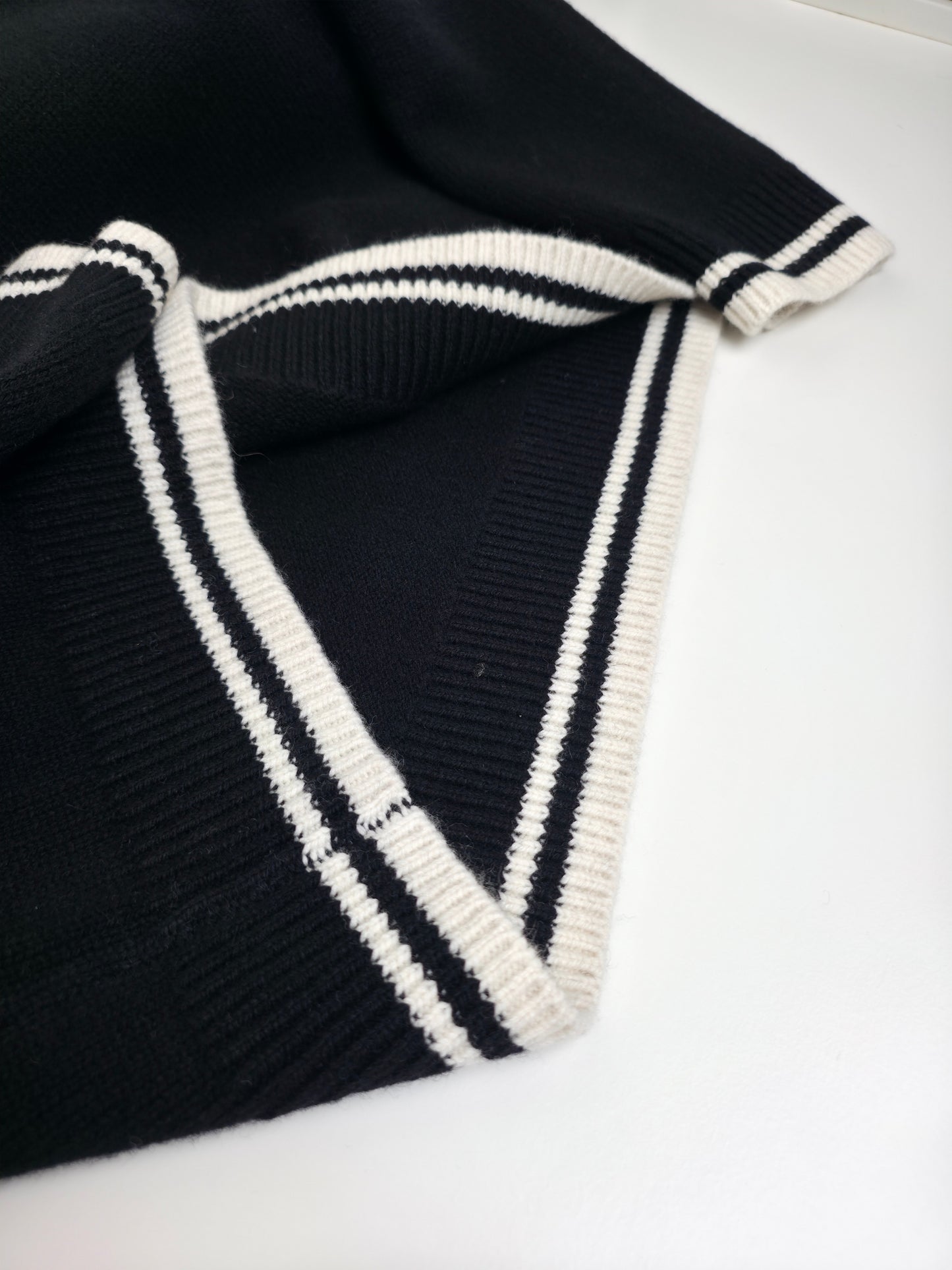 Grey and Black Jersey