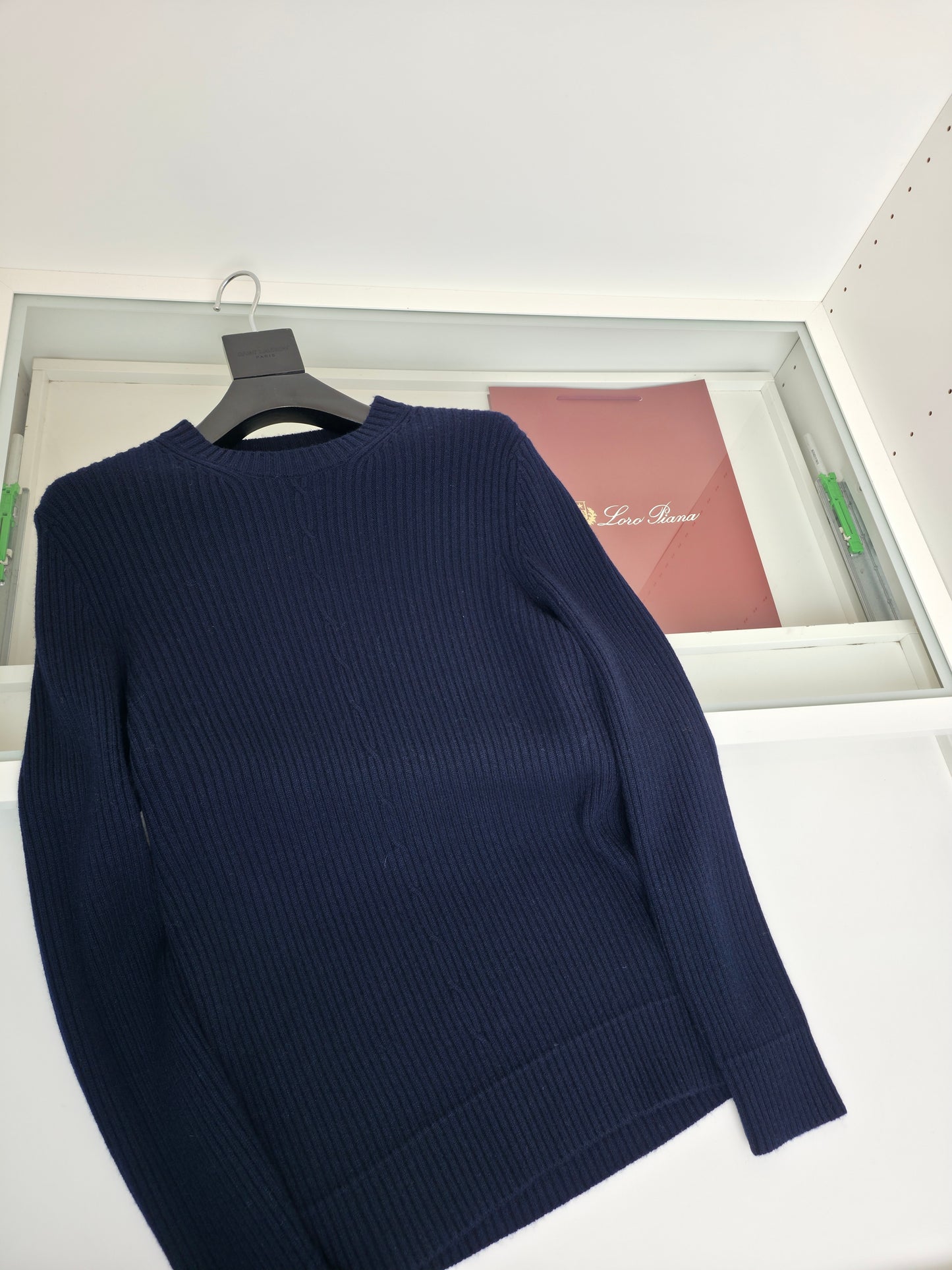 Dark Blue and White Jersey