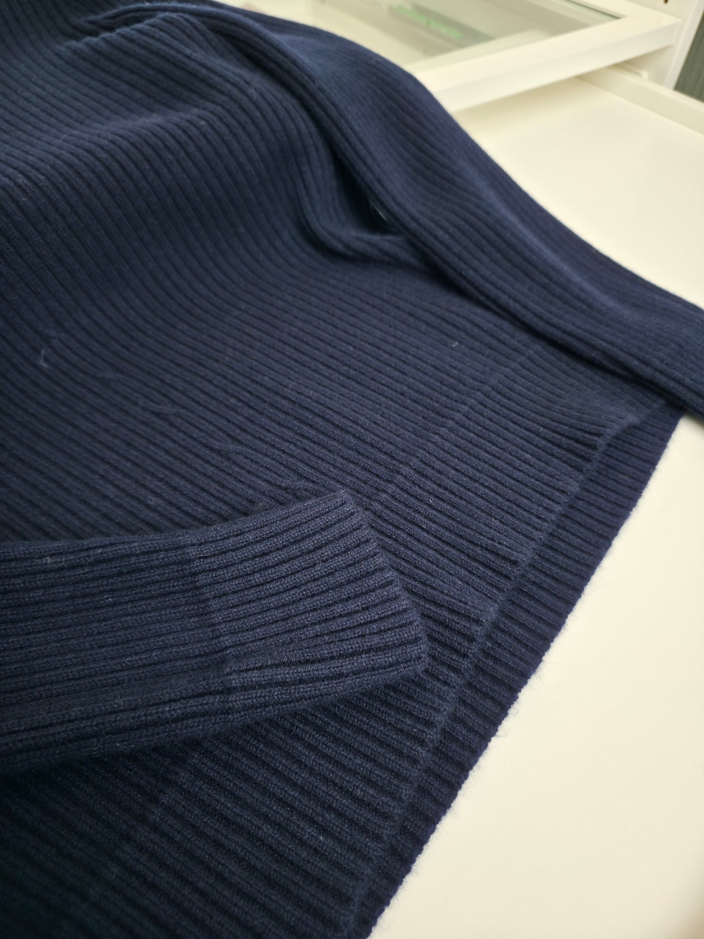 Dark Blue and White Jersey