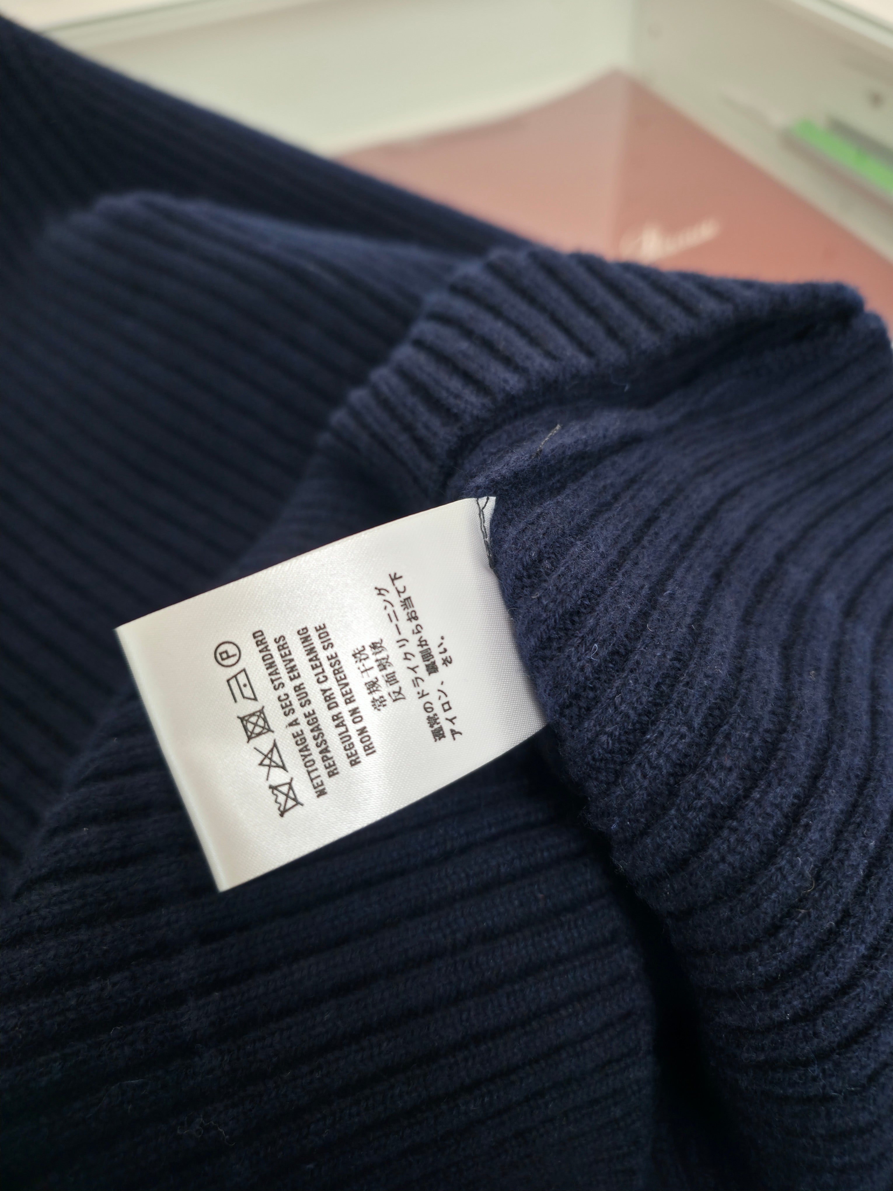 Dark Blue and White Jersey