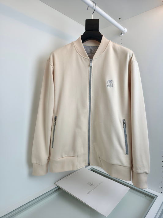 Black and Beige Jacket