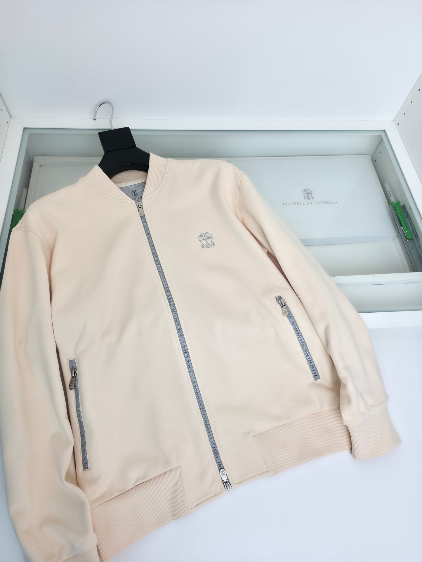 Black and Beige Jacket