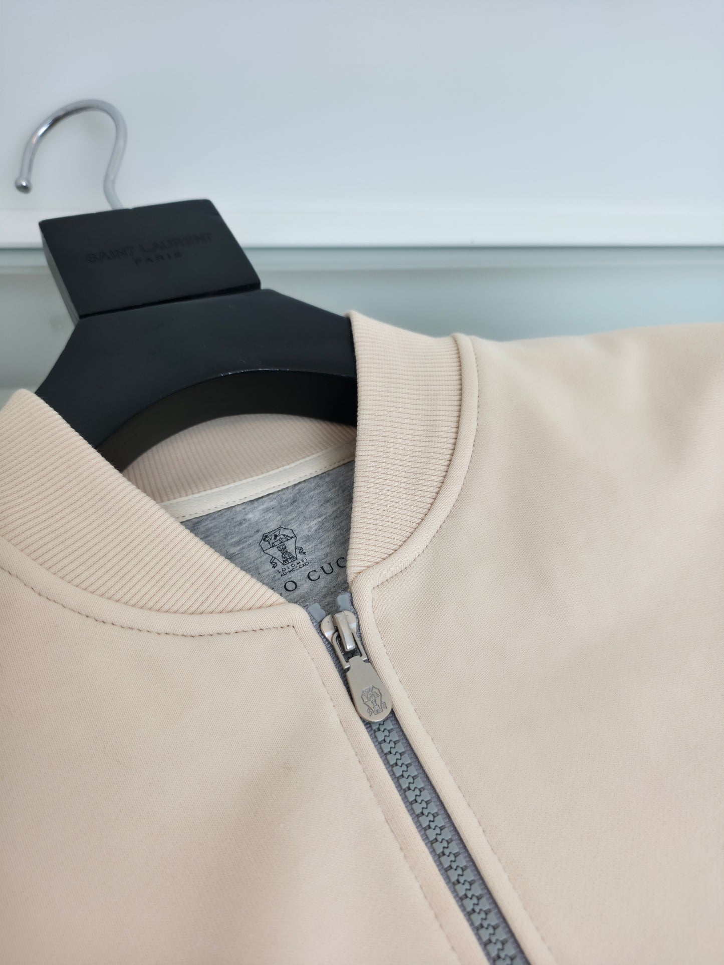 Black and Beige Jacket