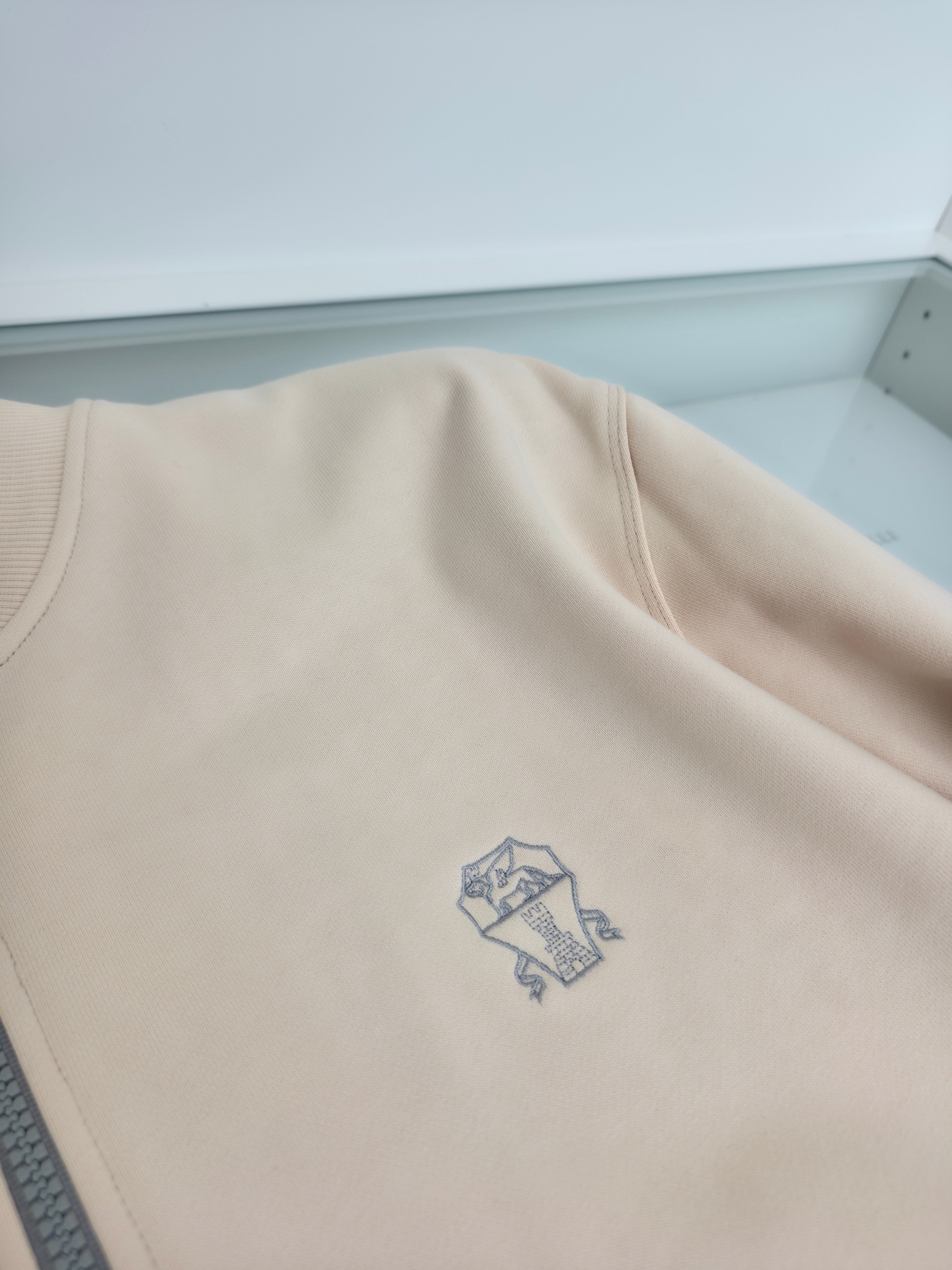 Black and Beige Jacket