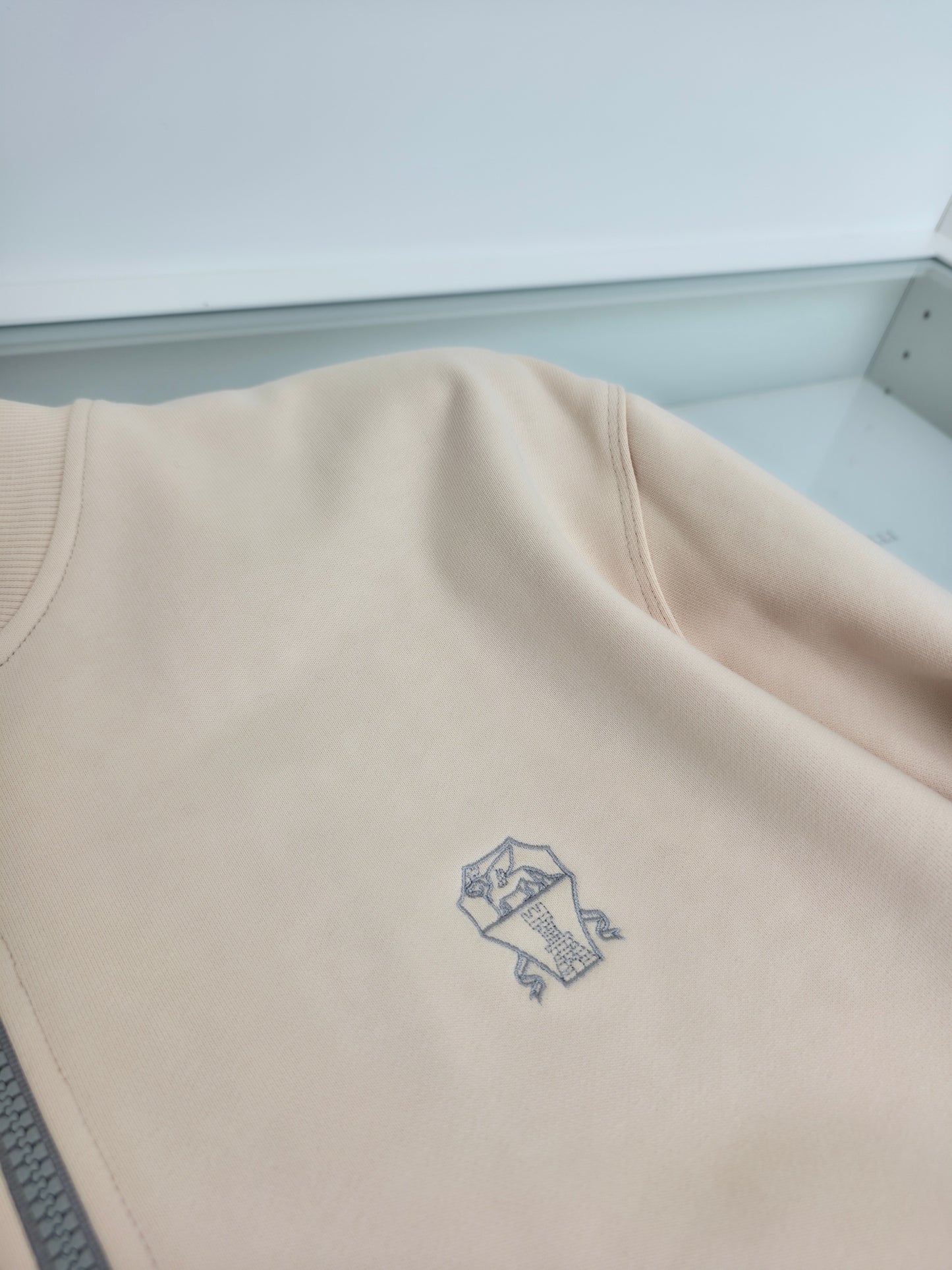 Black and Beige Jacket