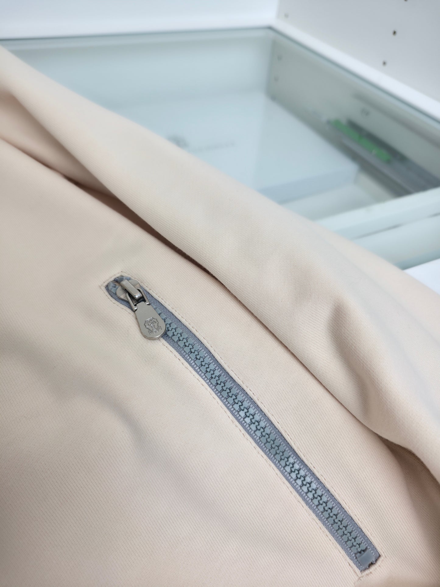 Black and Beige Jacket