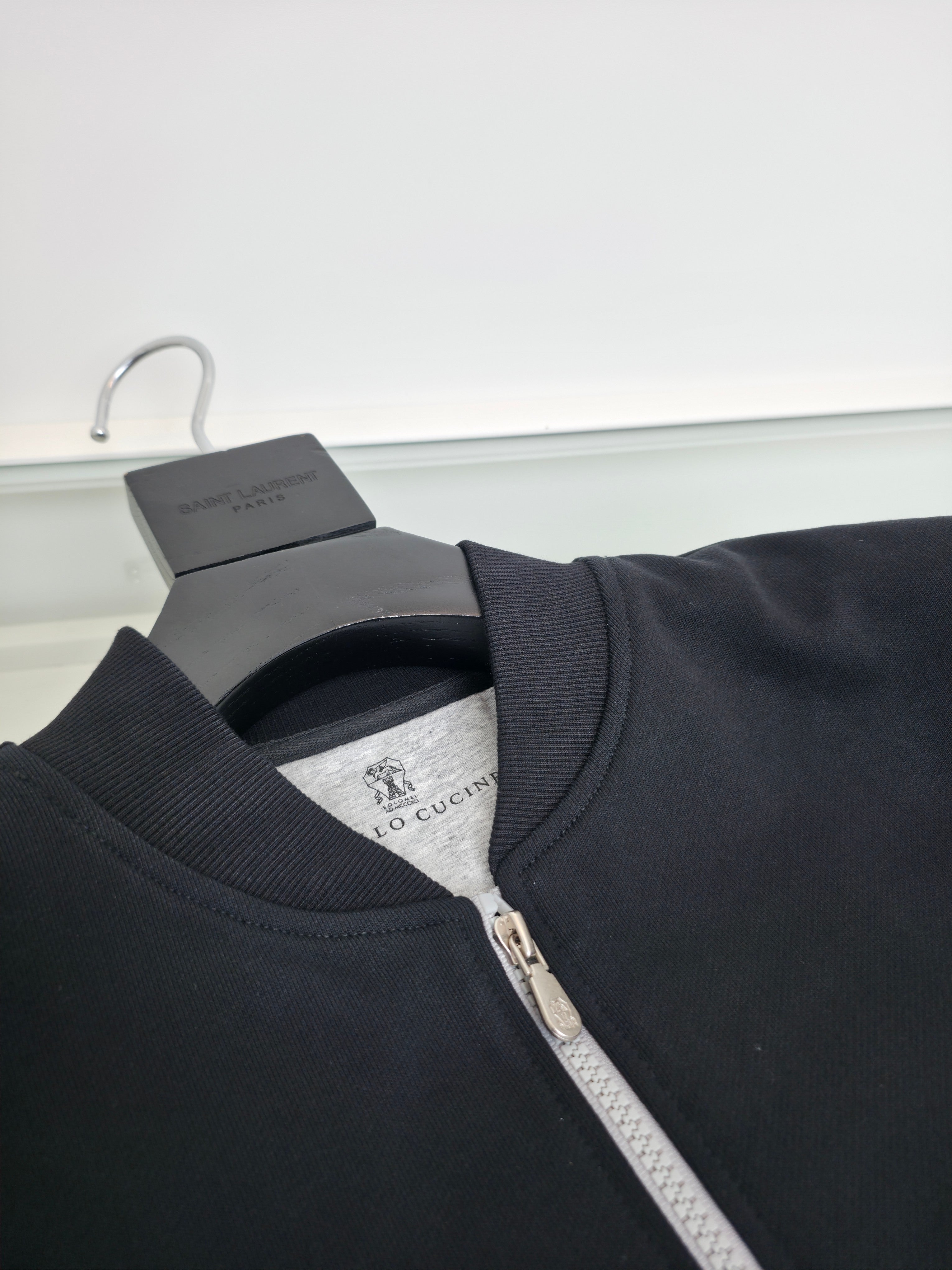 Black and Beige Jacket