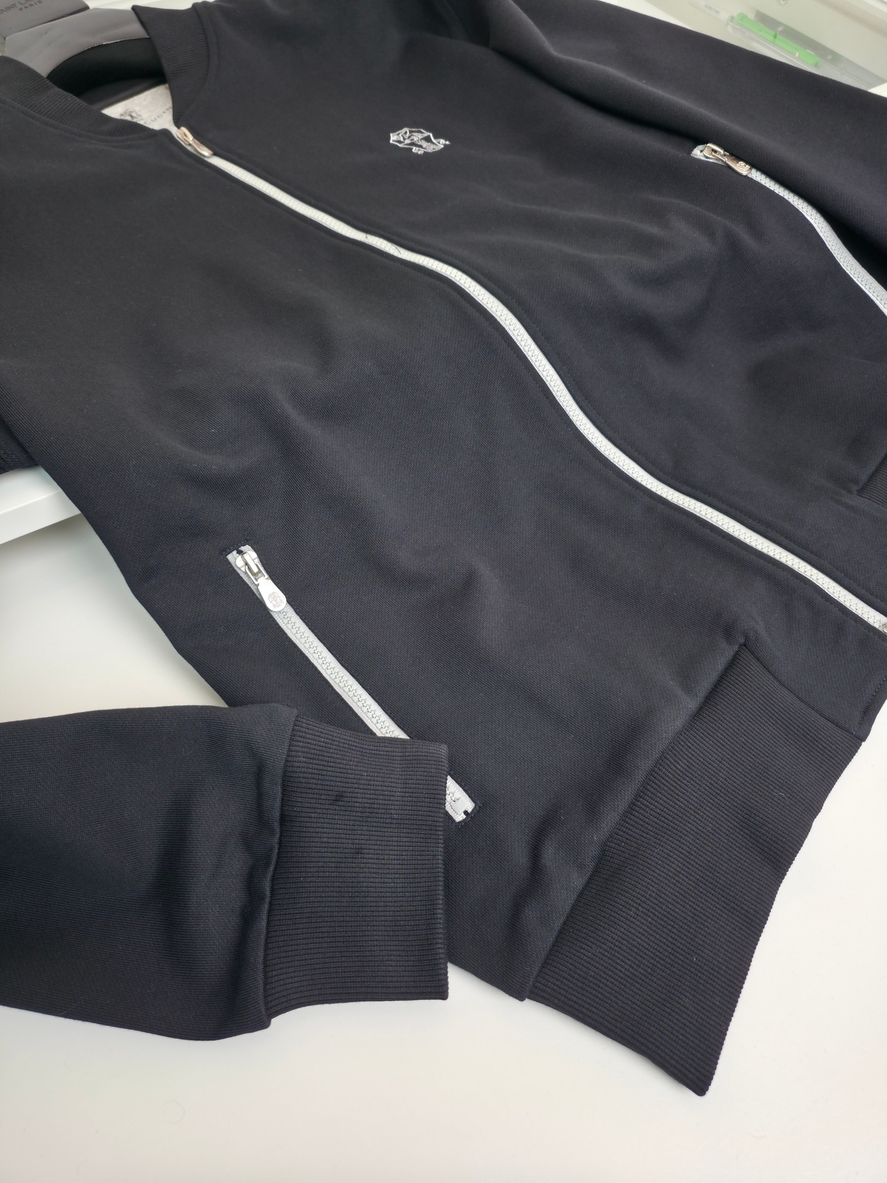 Black and Beige Jacket