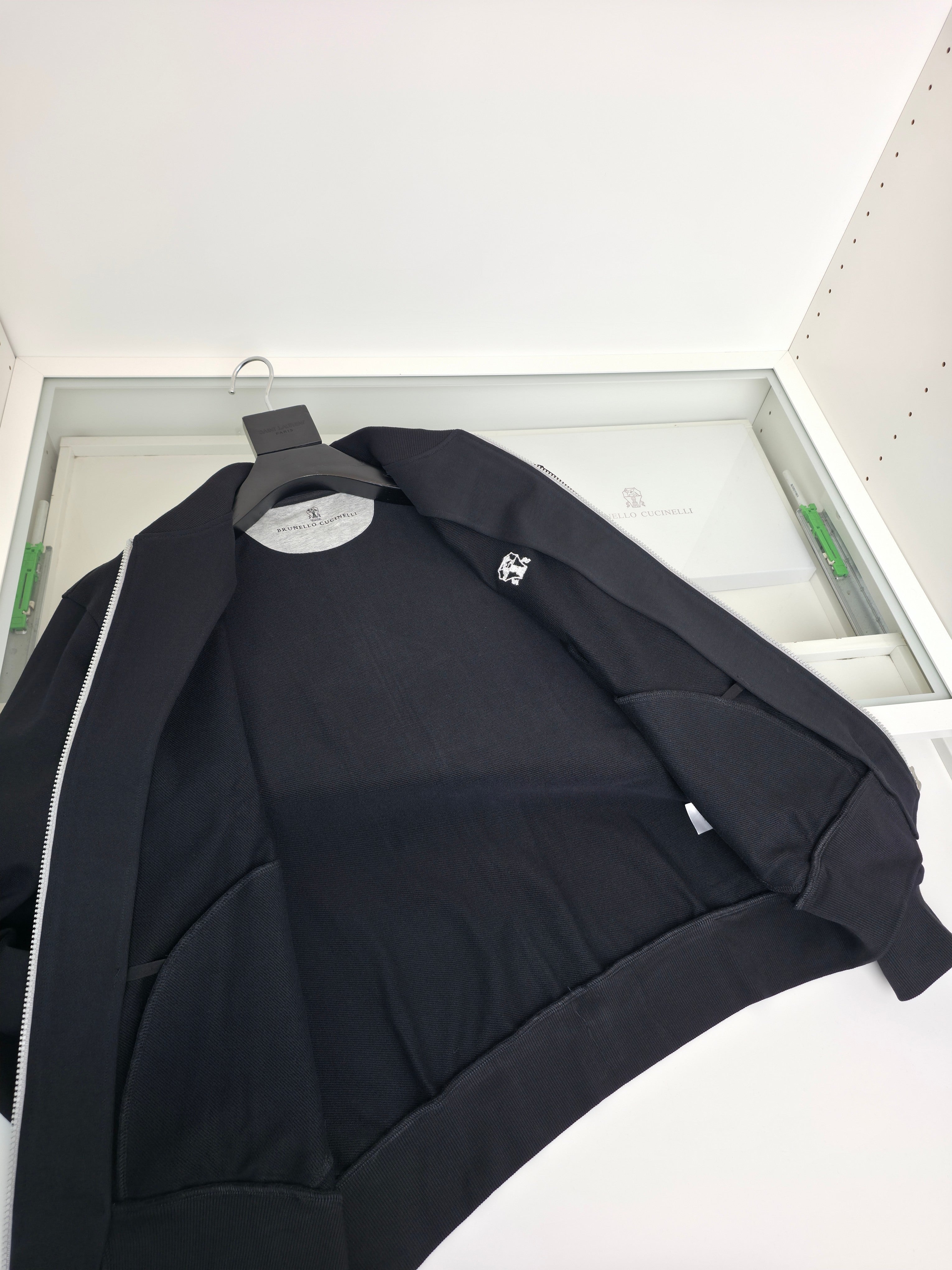 Black and Beige Jacket