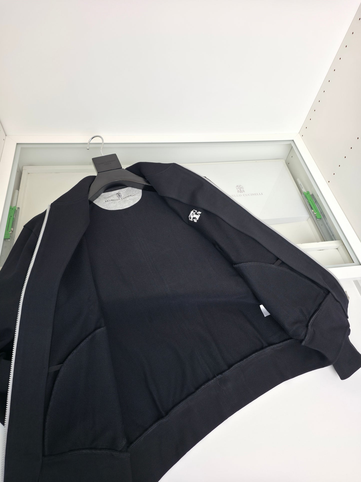 Black and Beige Jacket