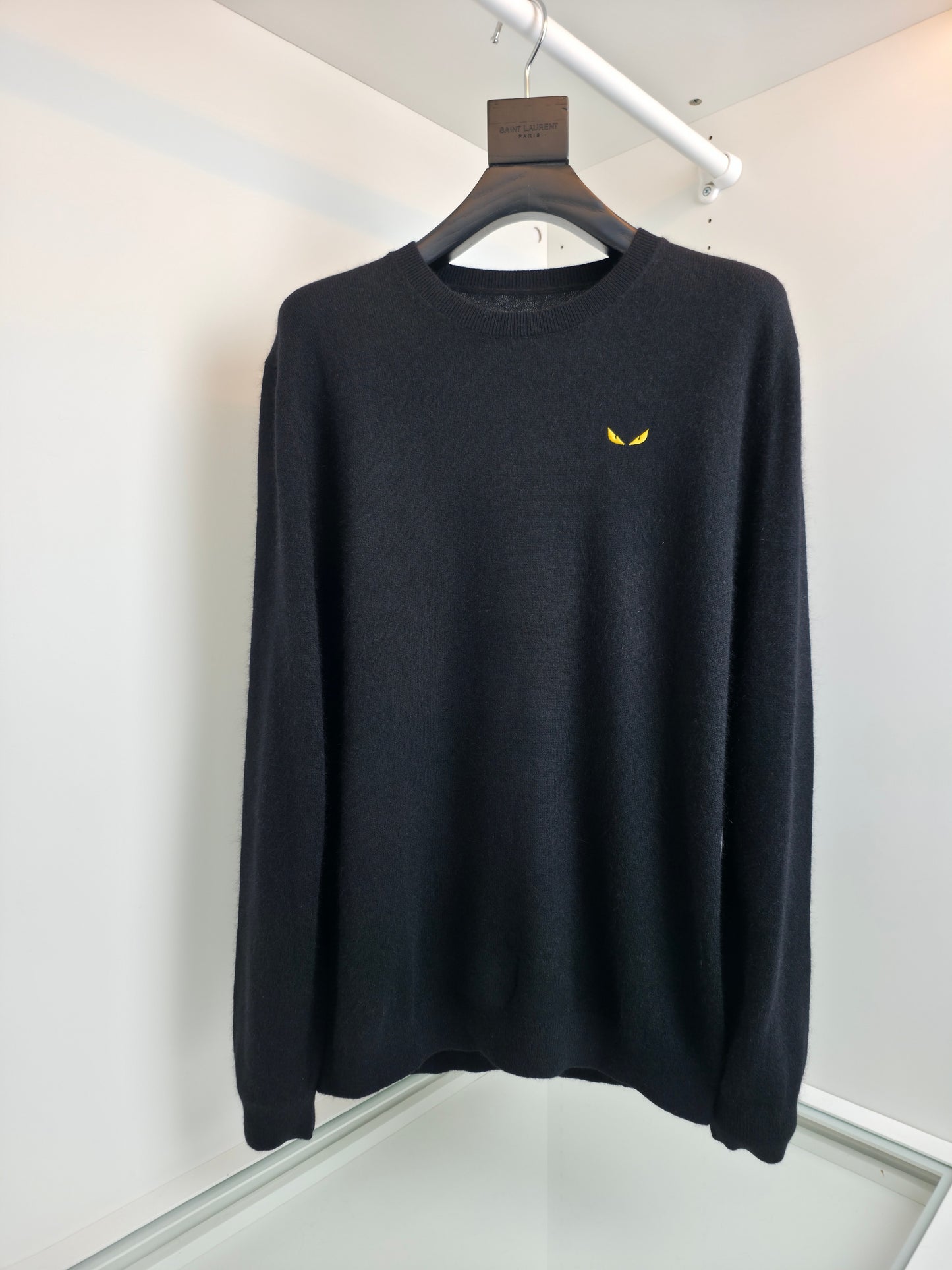 Black and Dark Blue Jersey