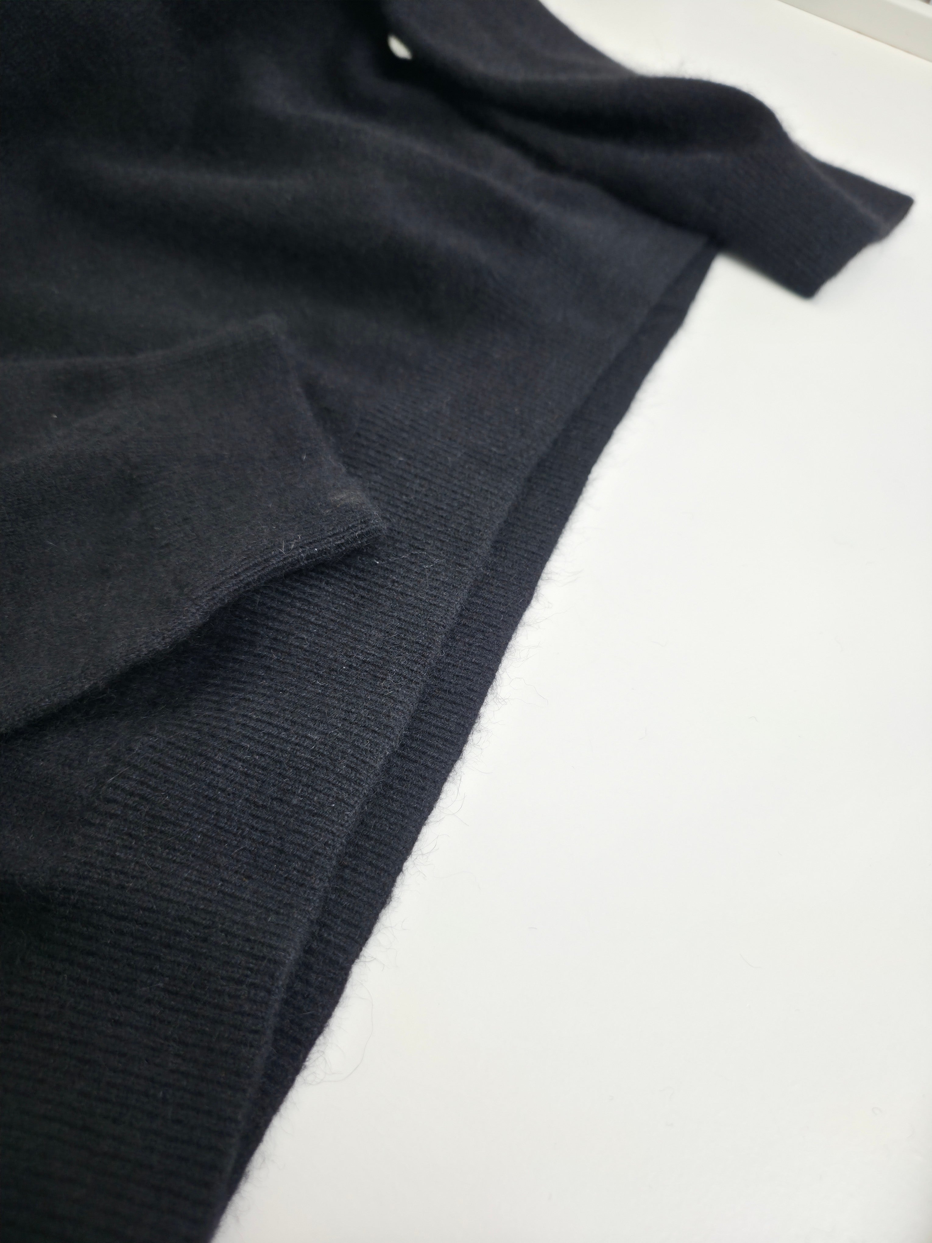 Black and Dark Blue Jersey