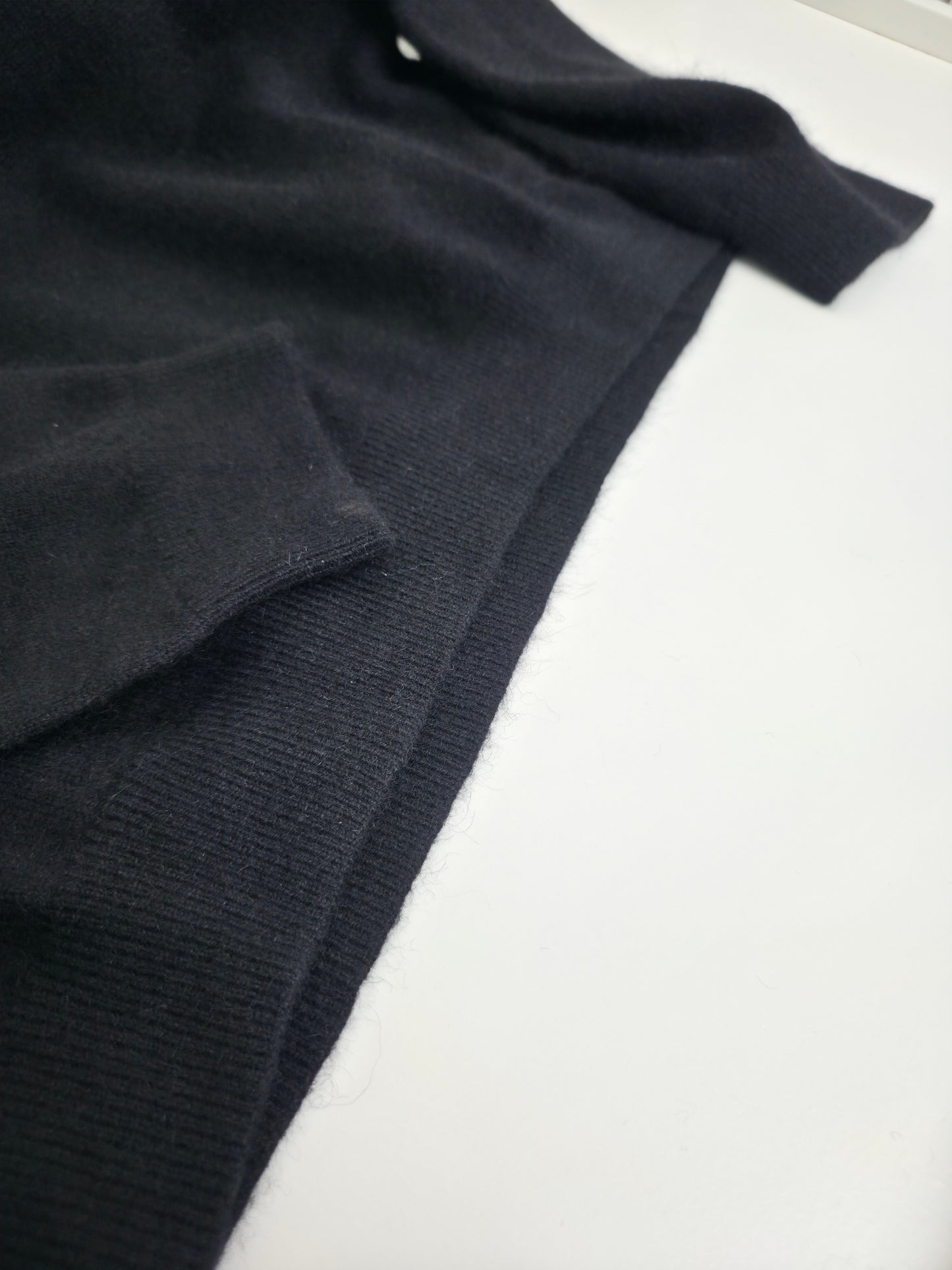 Black and Dark Blue Jersey