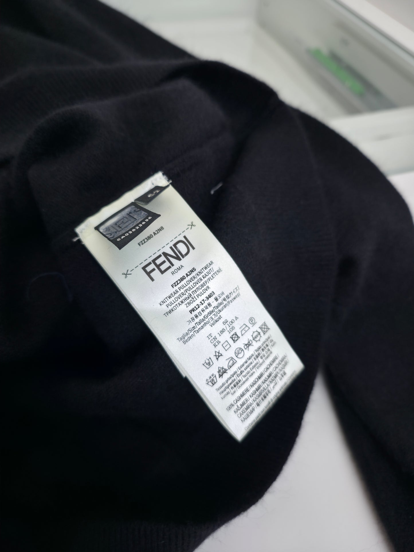 Black and Dark Blue Jersey