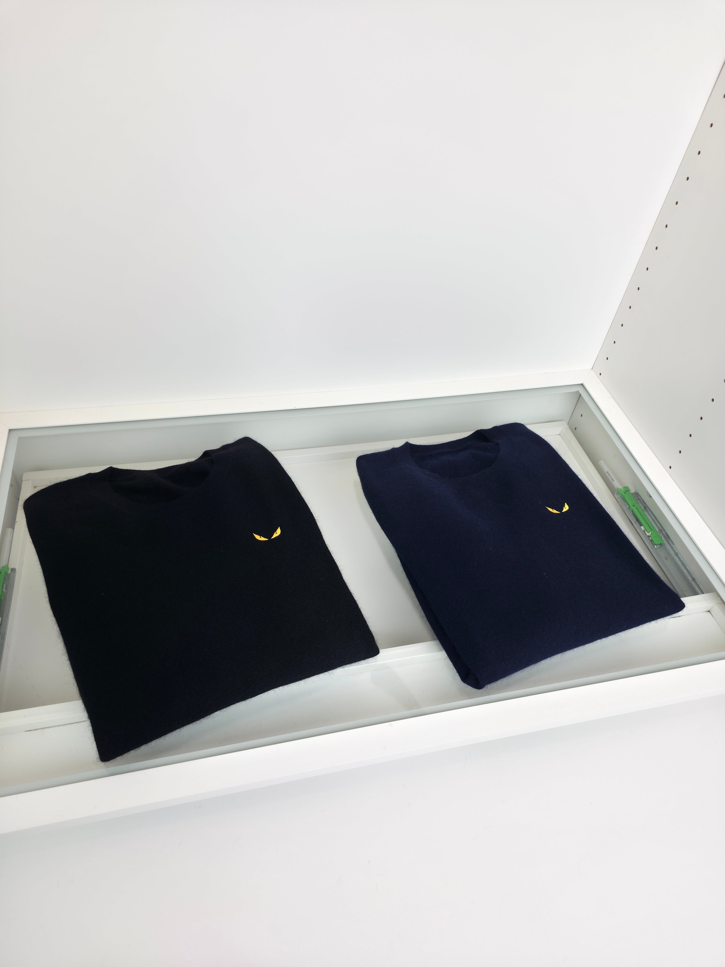 Black and Dark Blue Jersey