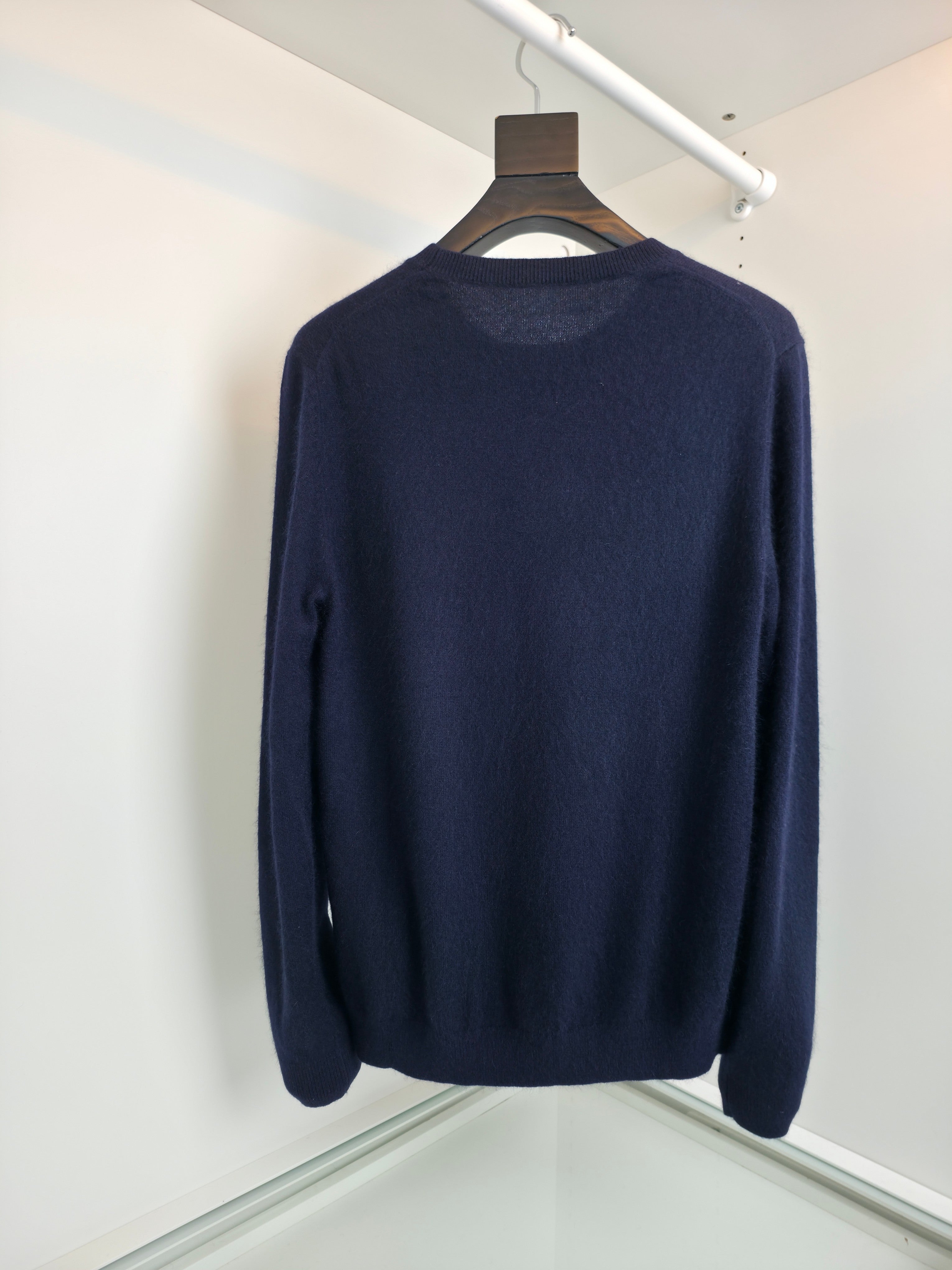 Black and Dark Blue Jersey