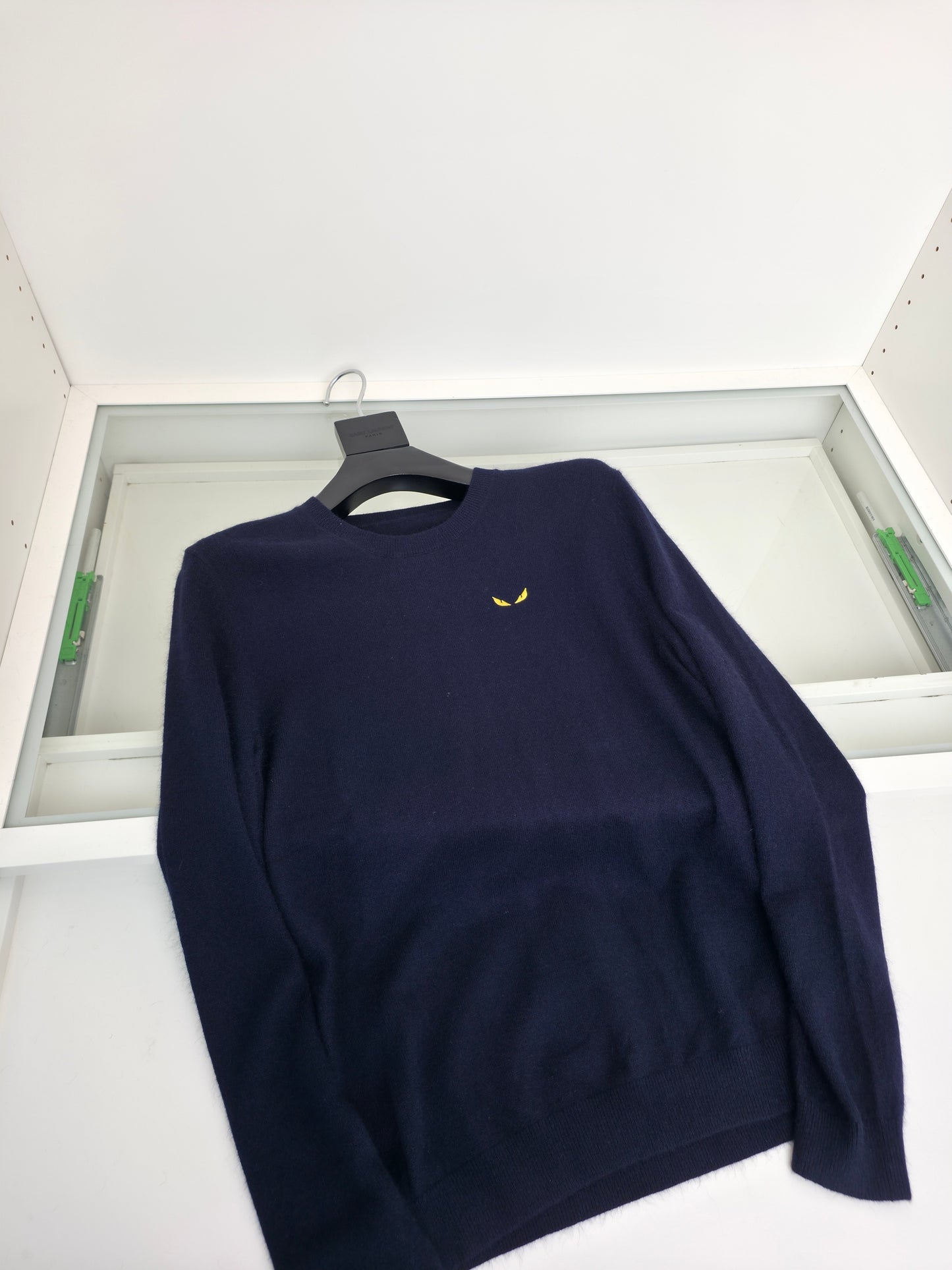 Black and Dark Blue Jersey