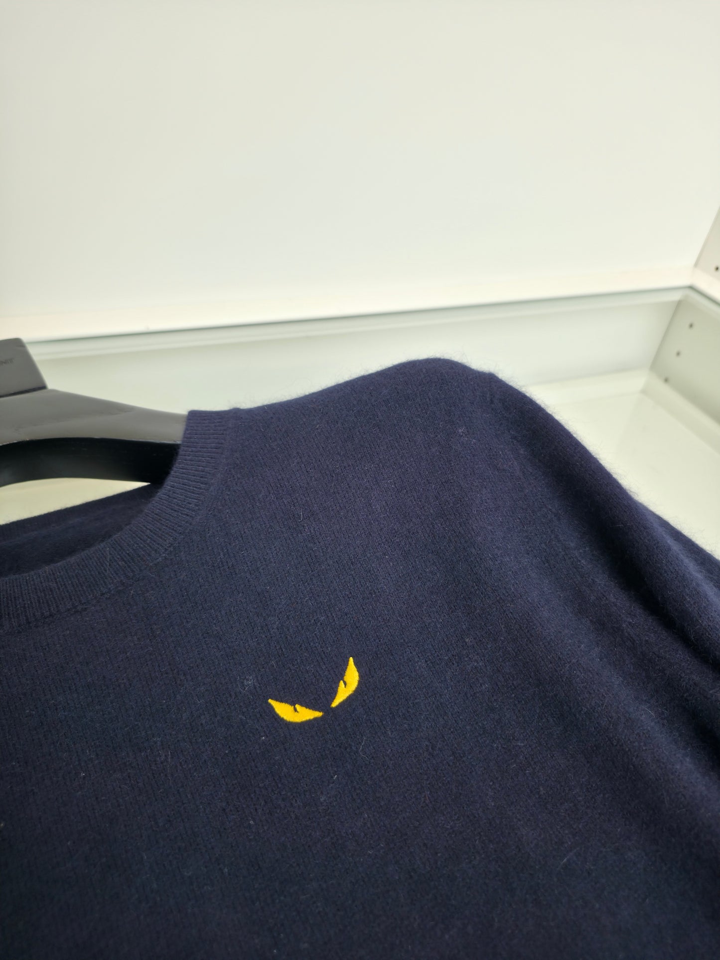 Black and Dark Blue Jersey