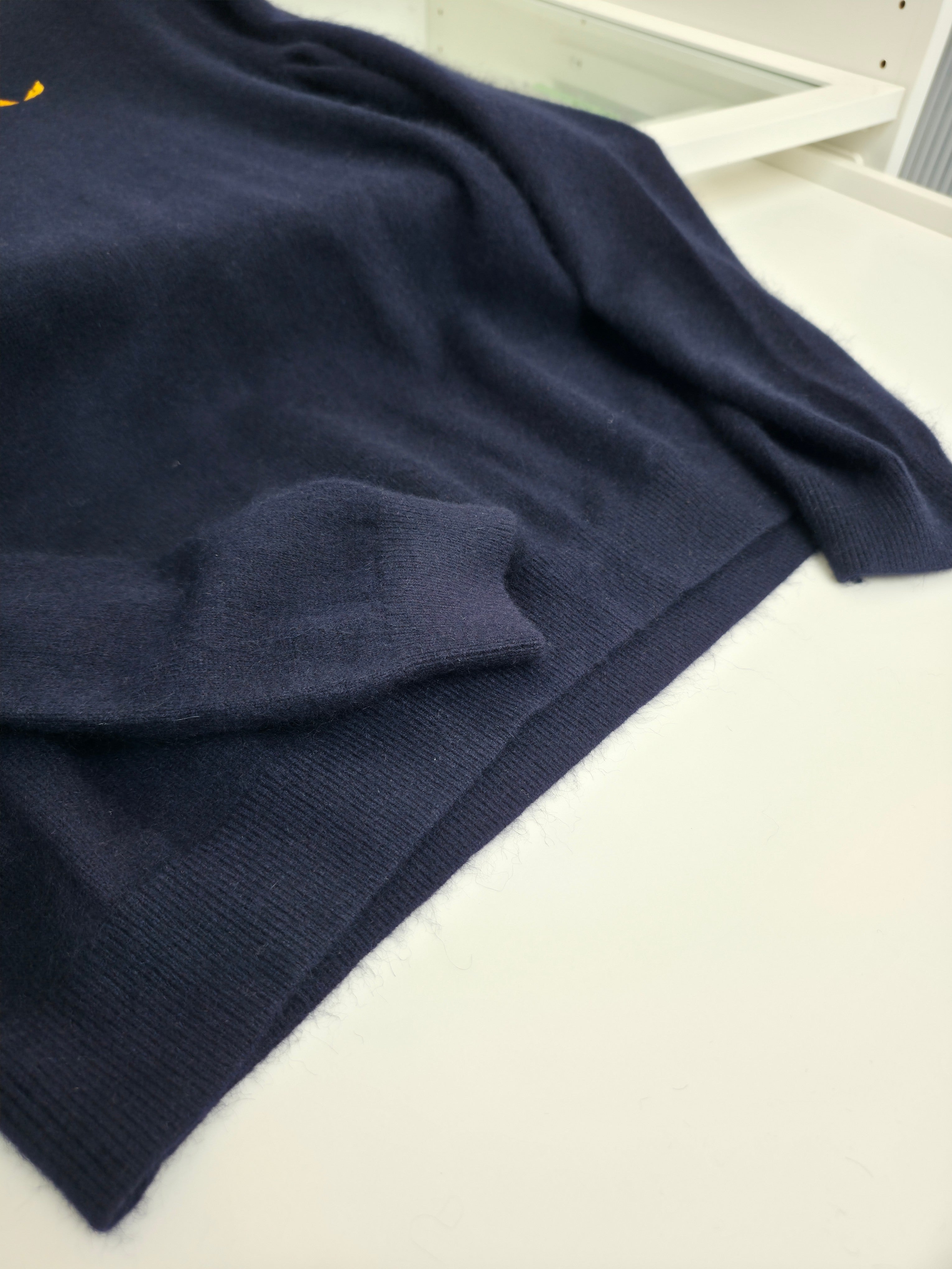 Black and Dark Blue Jersey