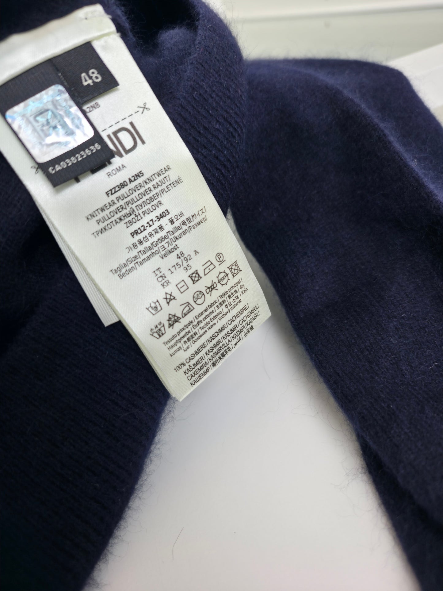 Black and Dark Blue Jersey