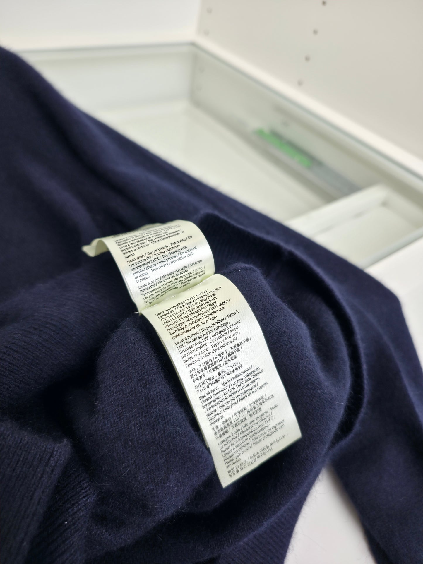 Black and Dark Blue Jersey