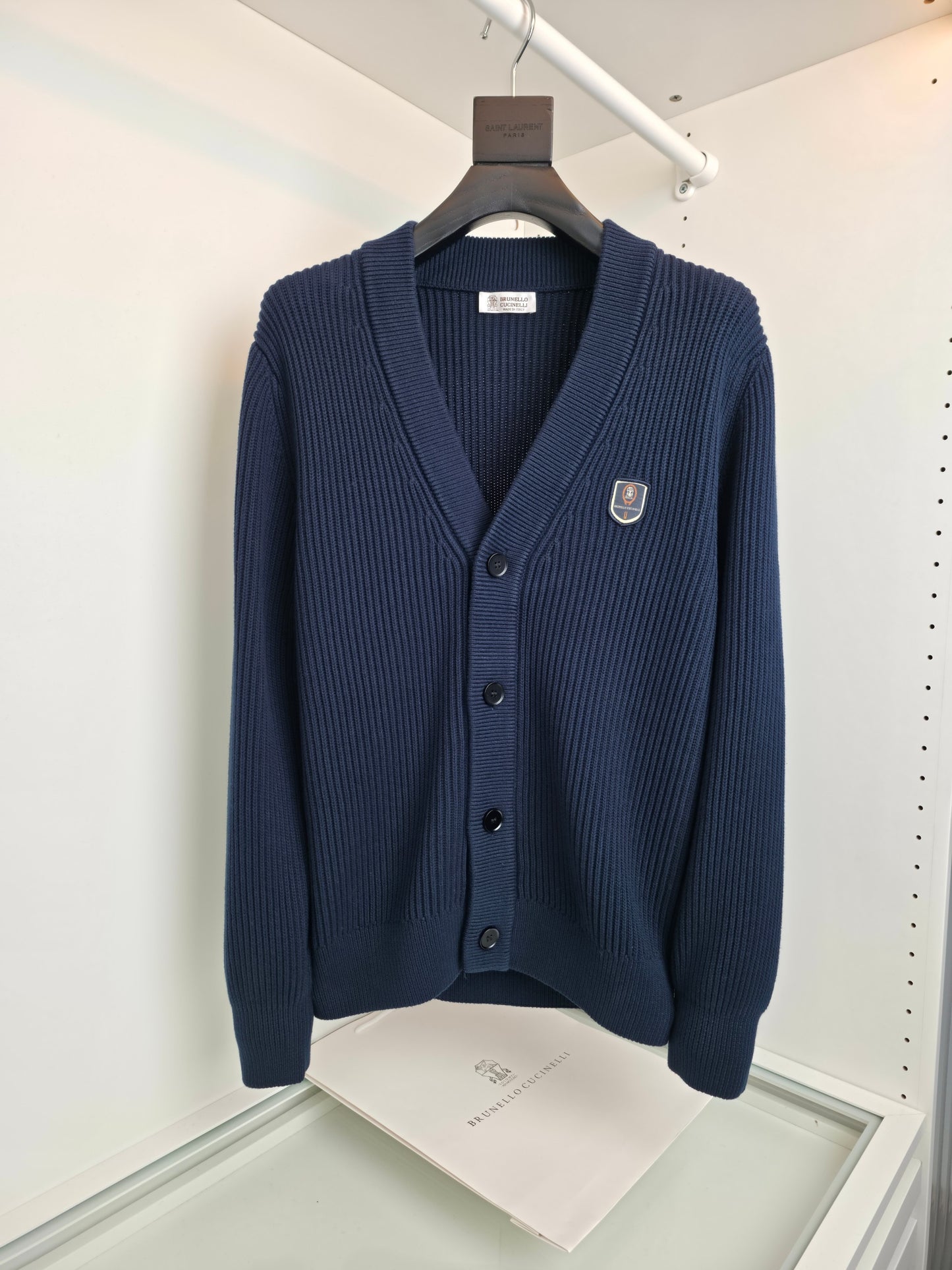 Black and Dark Blue Jacket