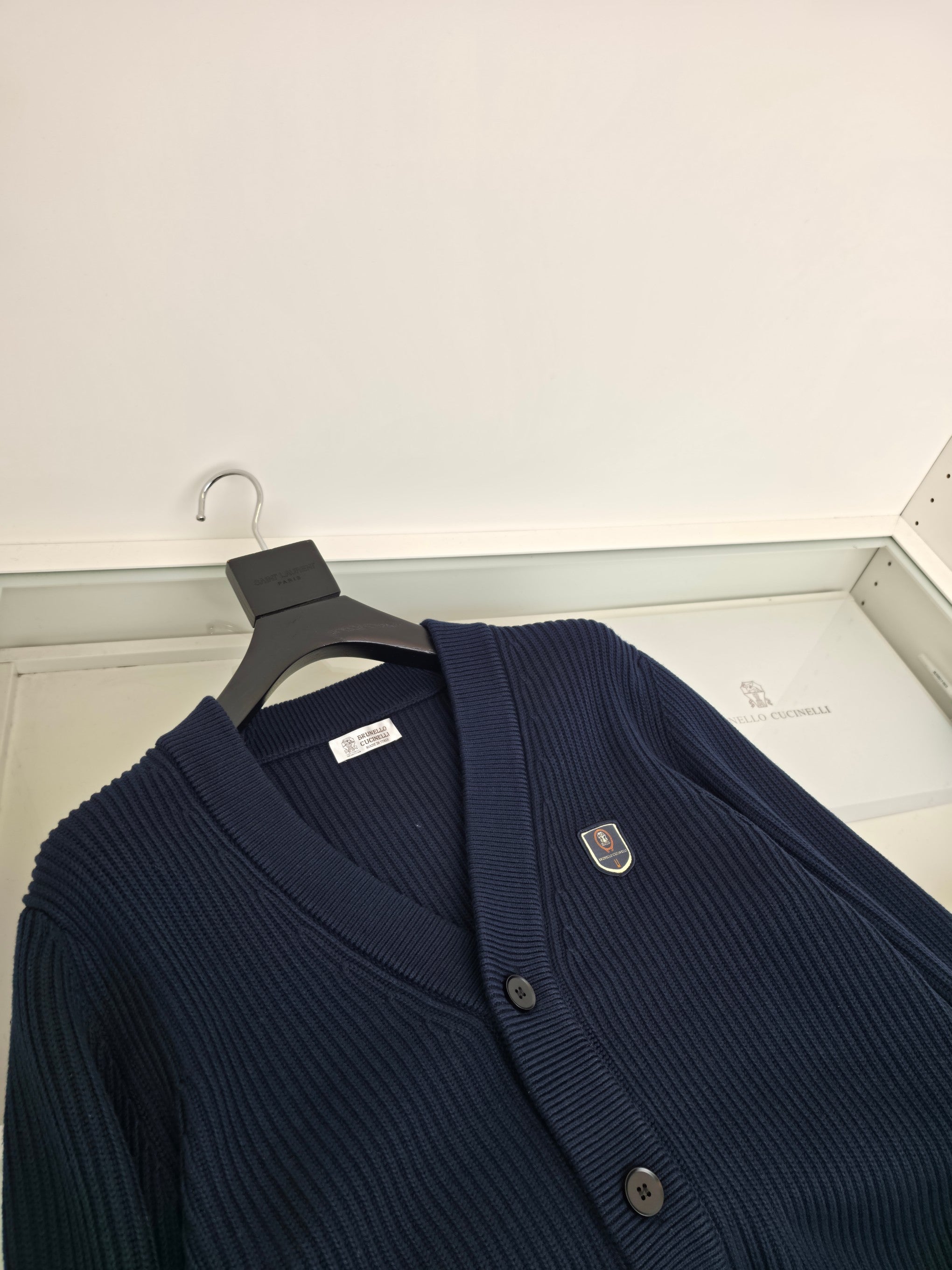 Black and Dark Blue Jacket