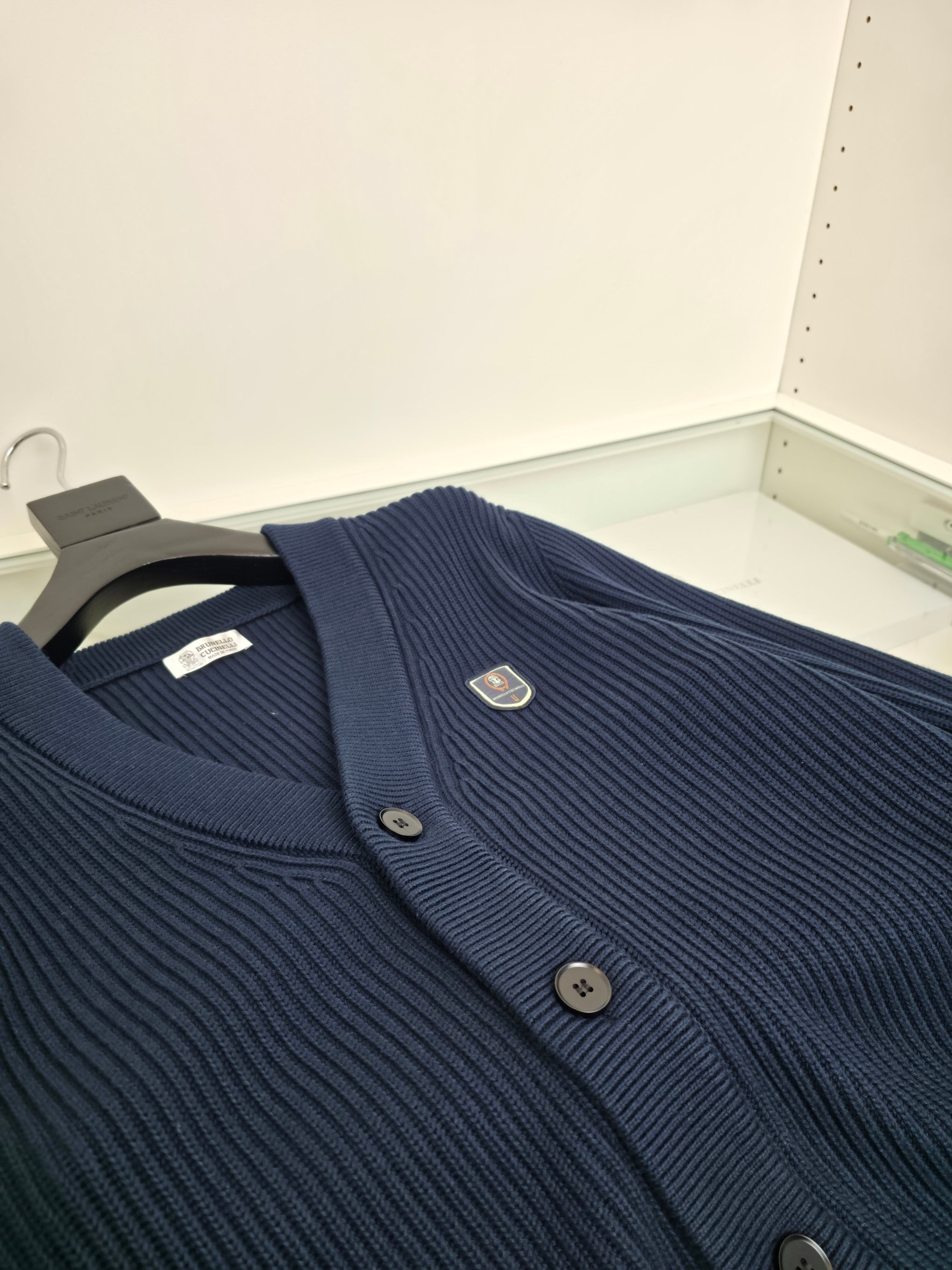 Black and Dark Blue Jacket