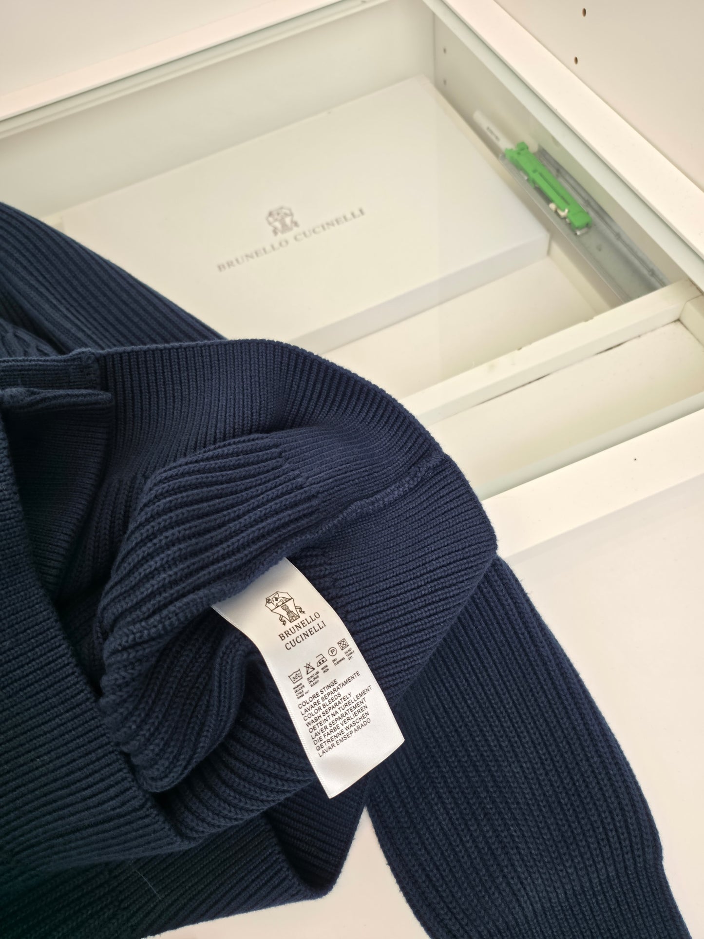 Black and Dark Blue Jacket