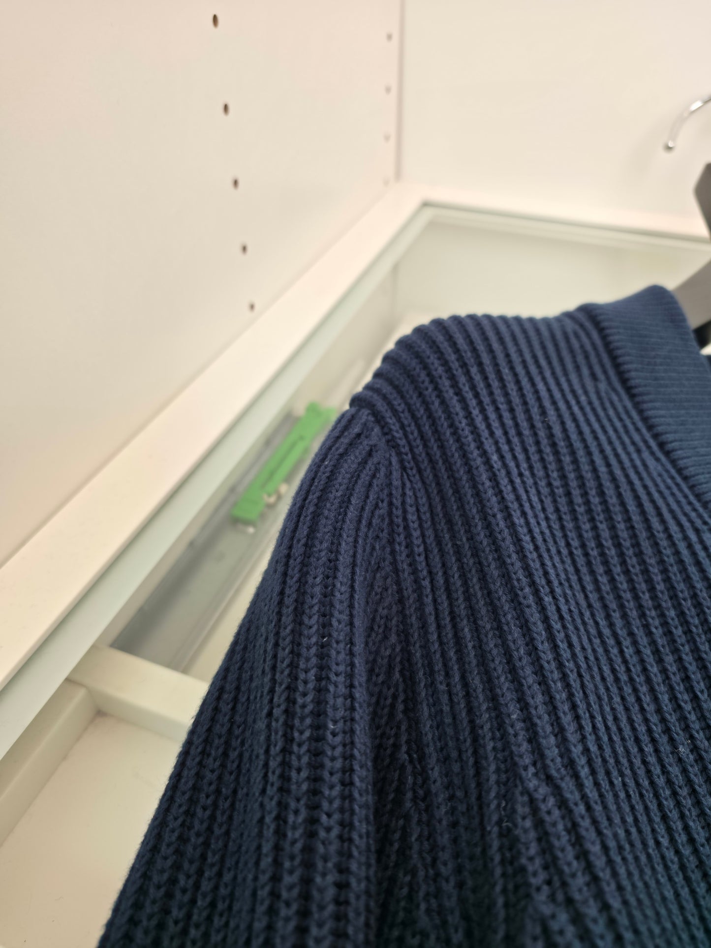 Black and Dark Blue Jacket