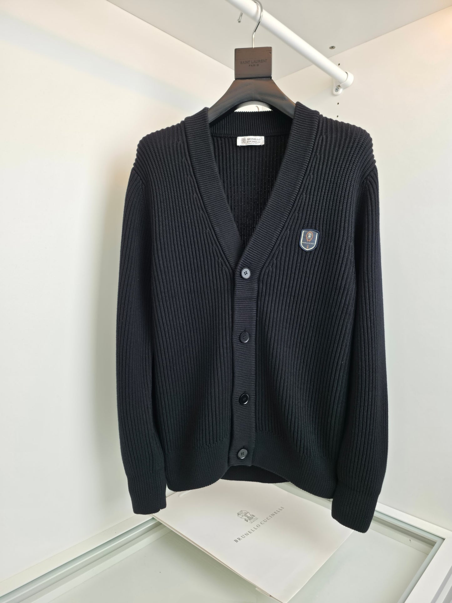 Black and Dark Blue Jacket