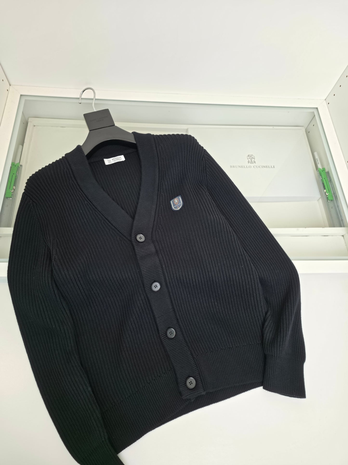 Black and Dark Blue Jacket