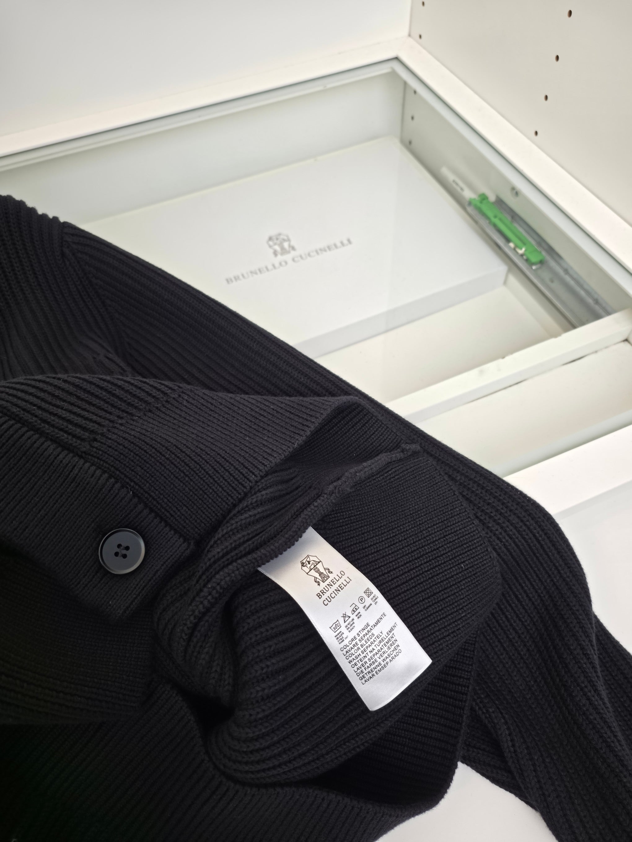 Black and Dark Blue Jacket