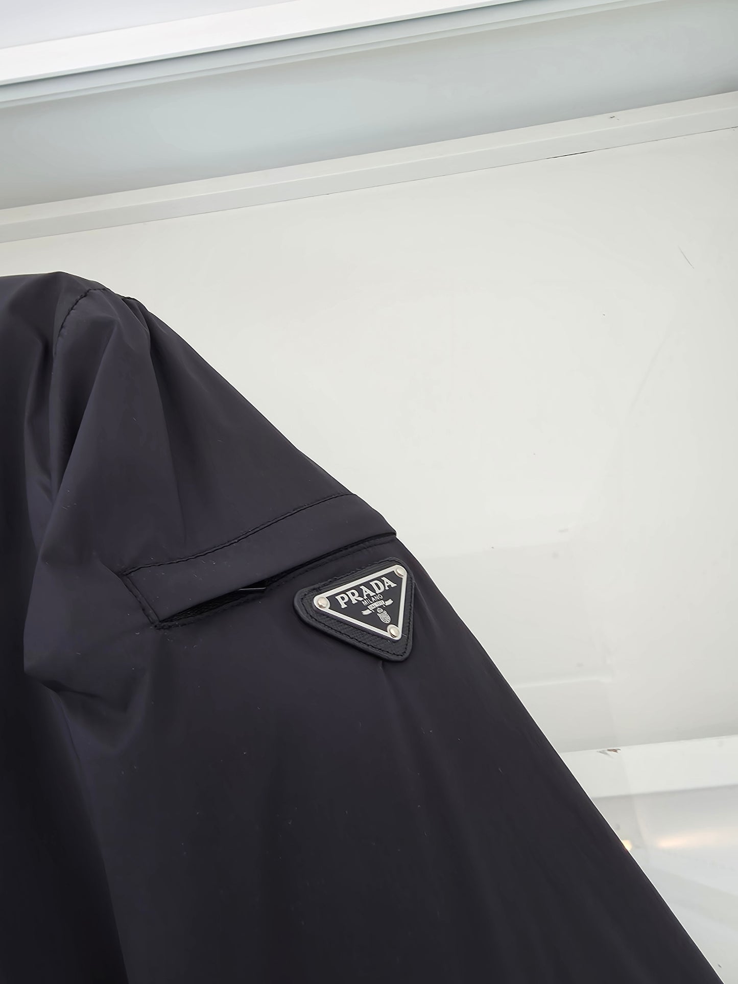 Black and Dark Blue Jacket