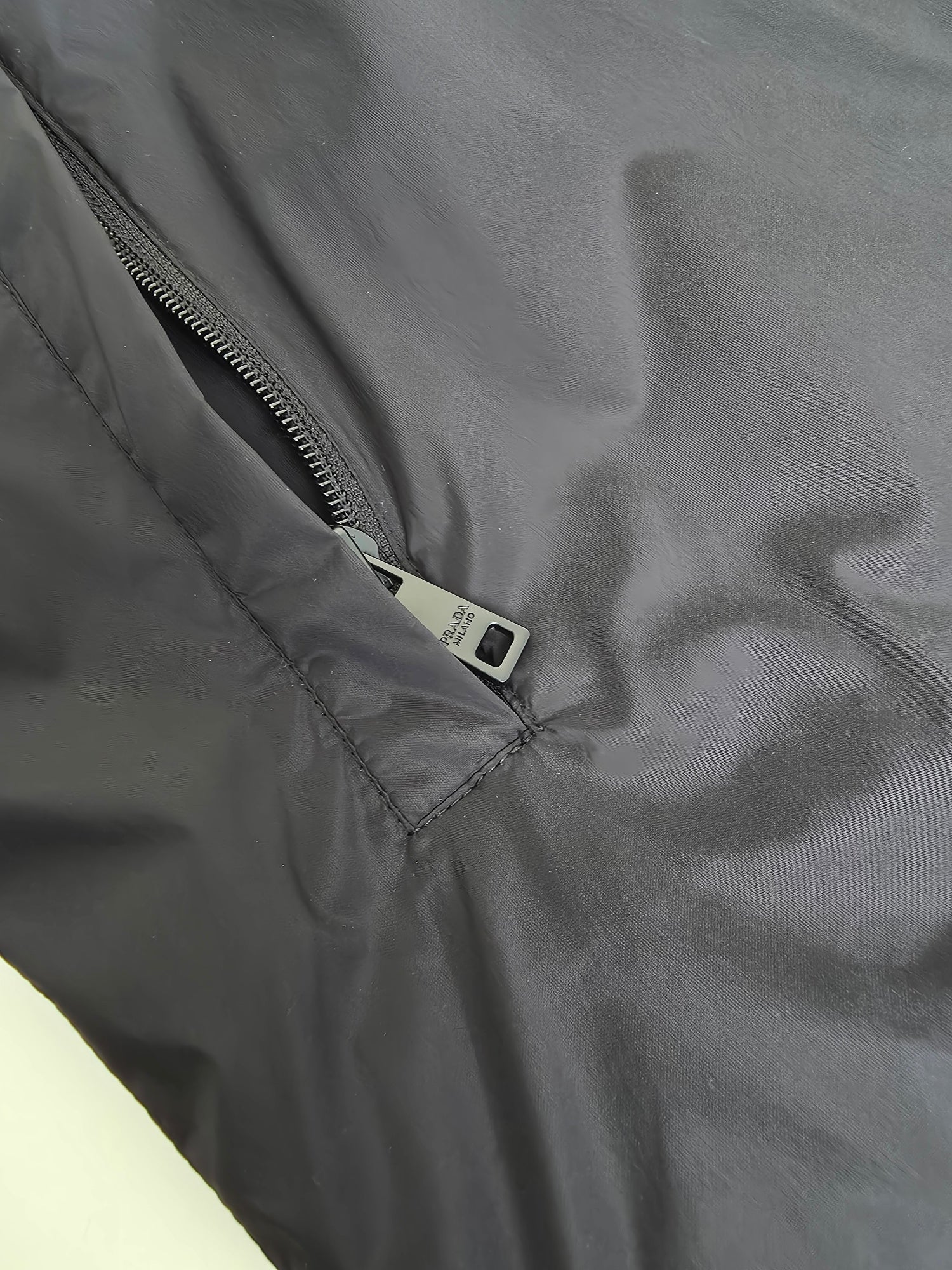 Black and Dark Blue Jacket