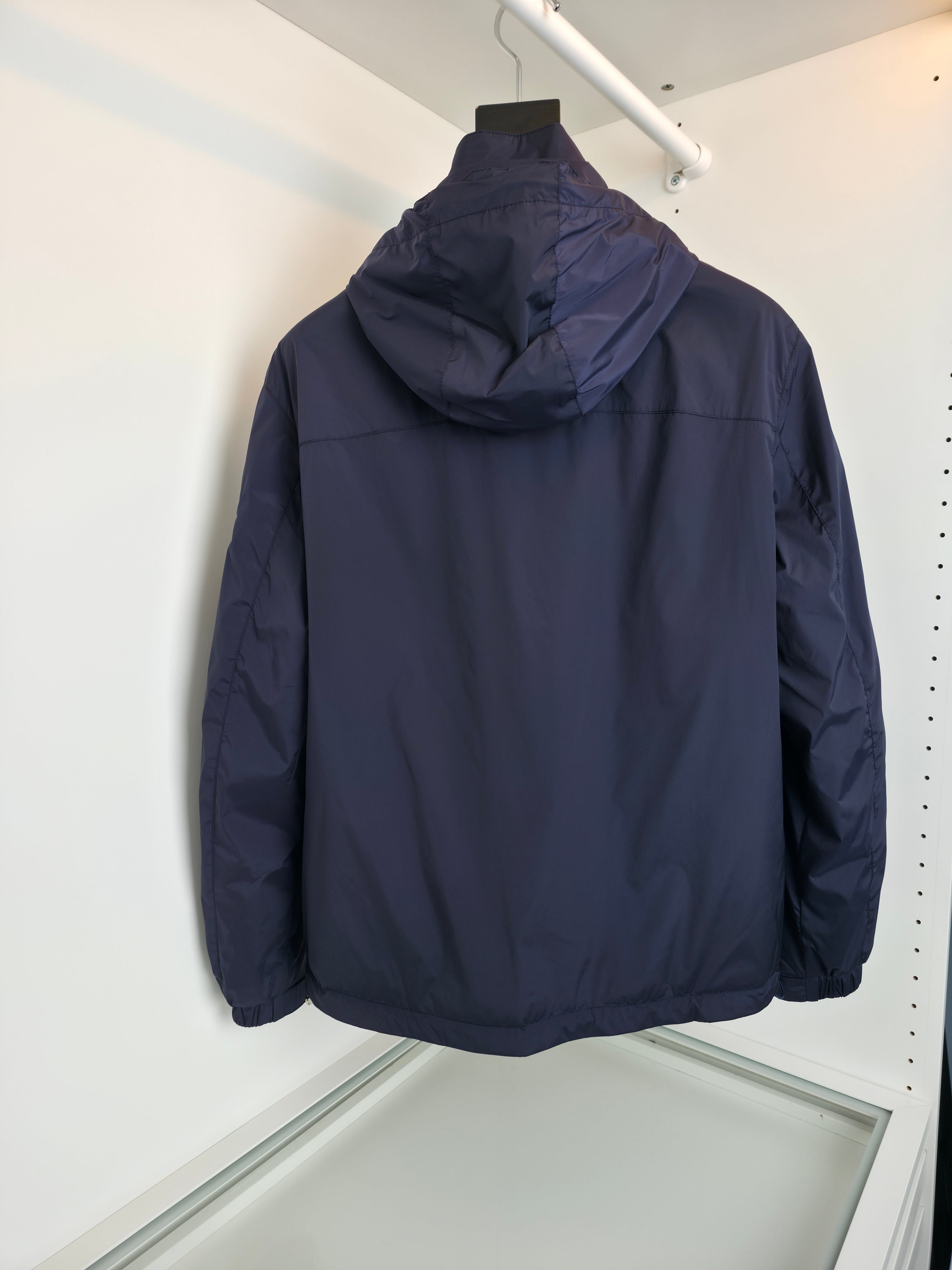 Black and Dark Blue Jacket