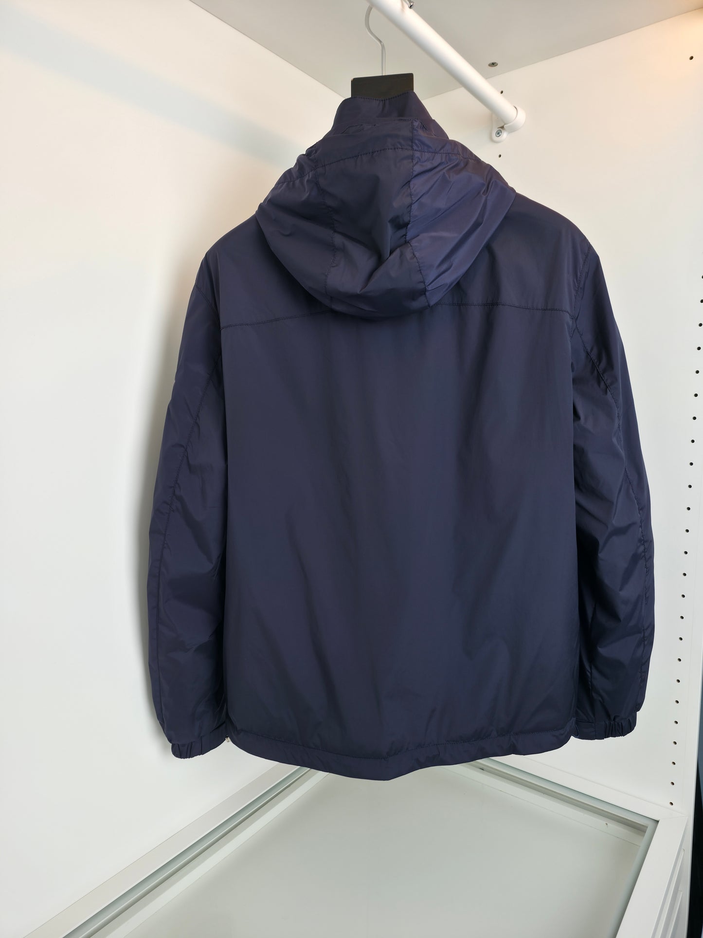 Black and Dark Blue Jacket