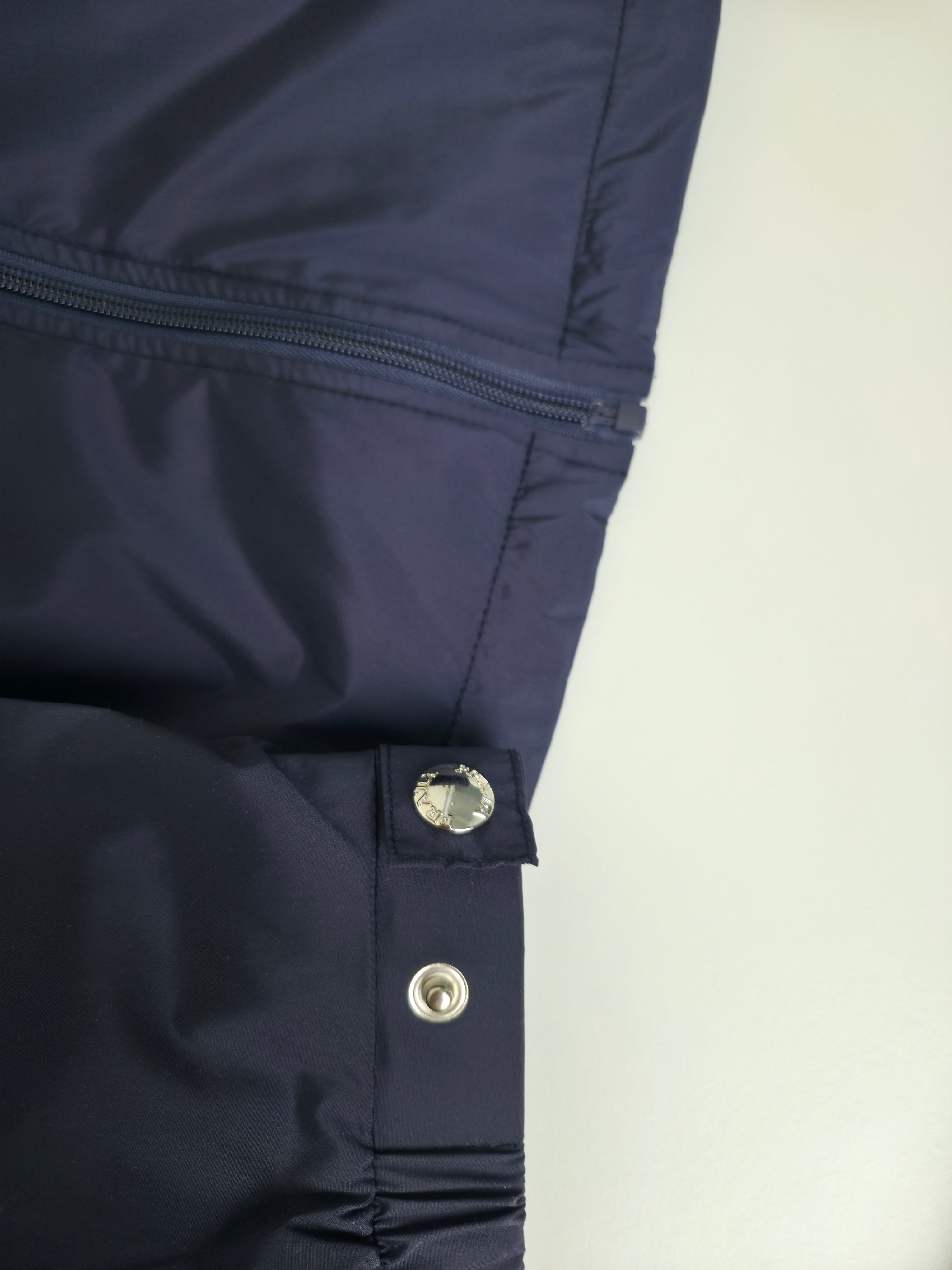 Black and Dark Blue Jacket