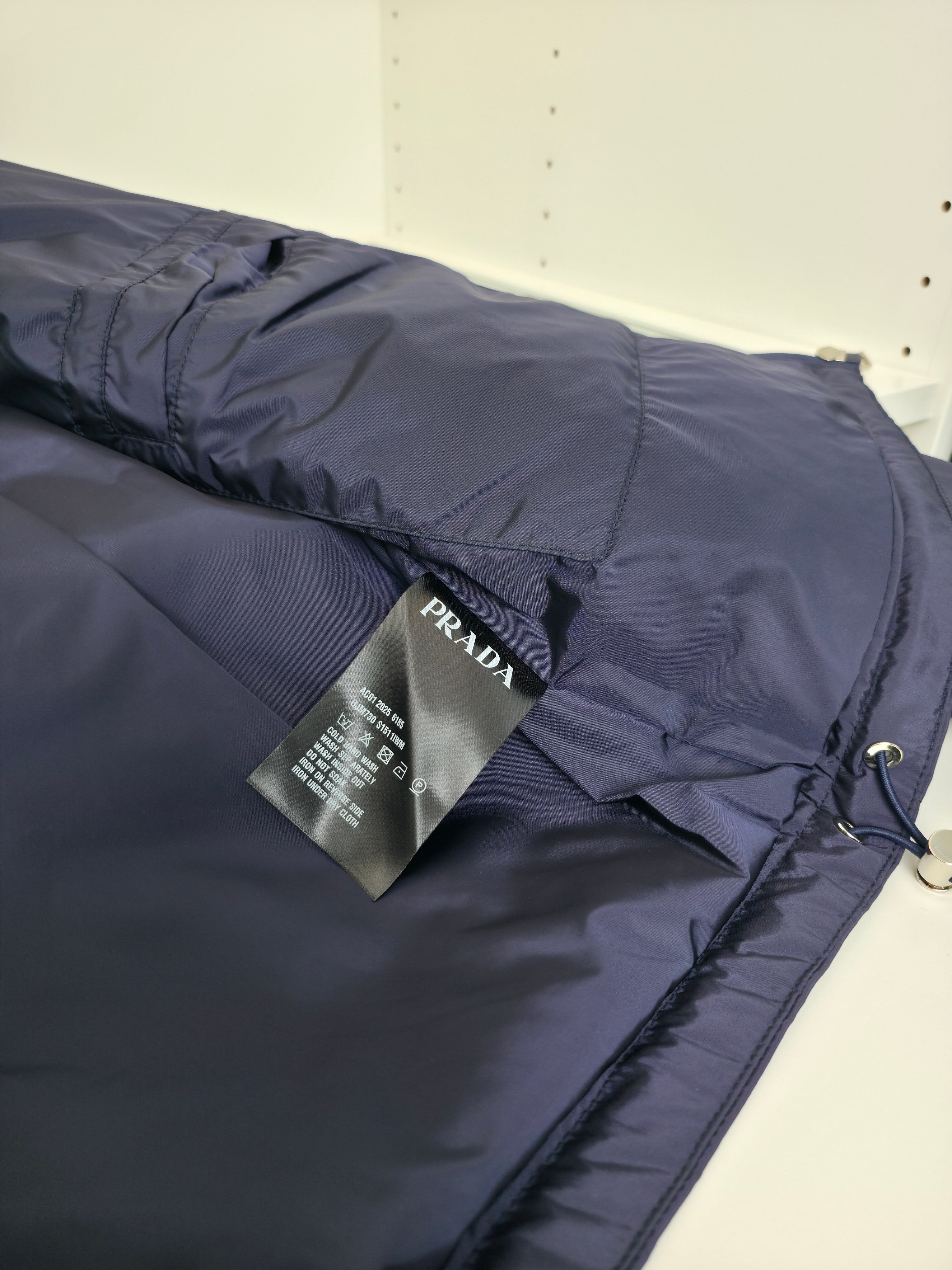 Black and Dark Blue Jacket