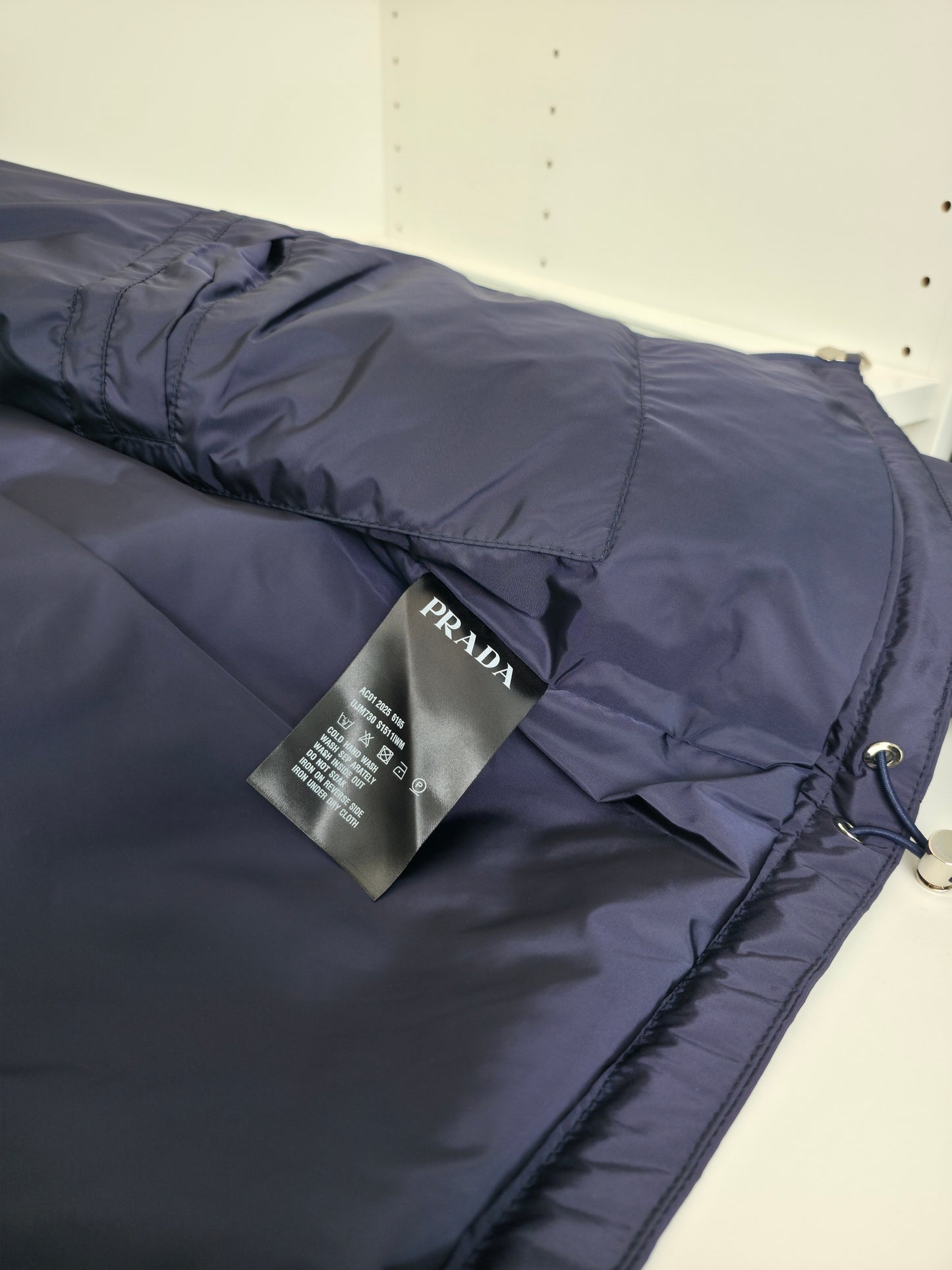 Black and Dark Blue Jacket