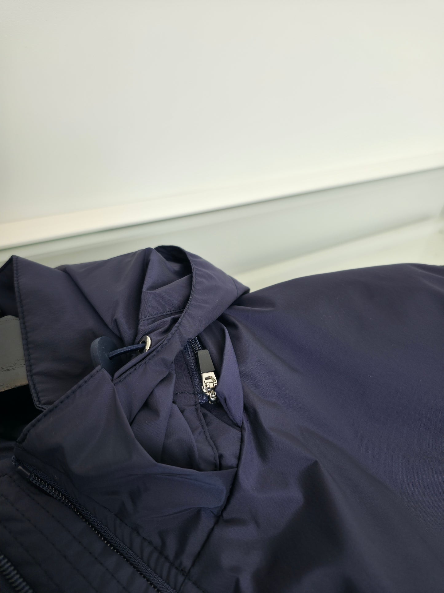 Black and Dark Blue Jacket