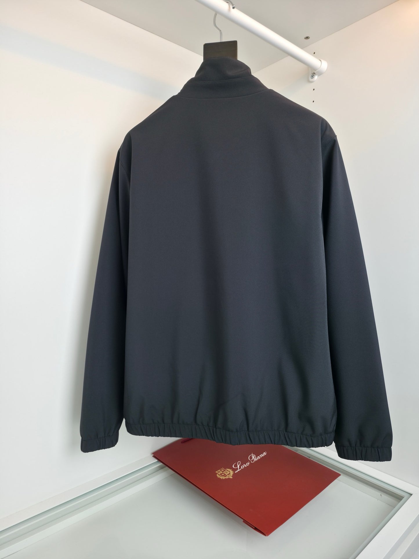 Black and Dark Blue Jacket