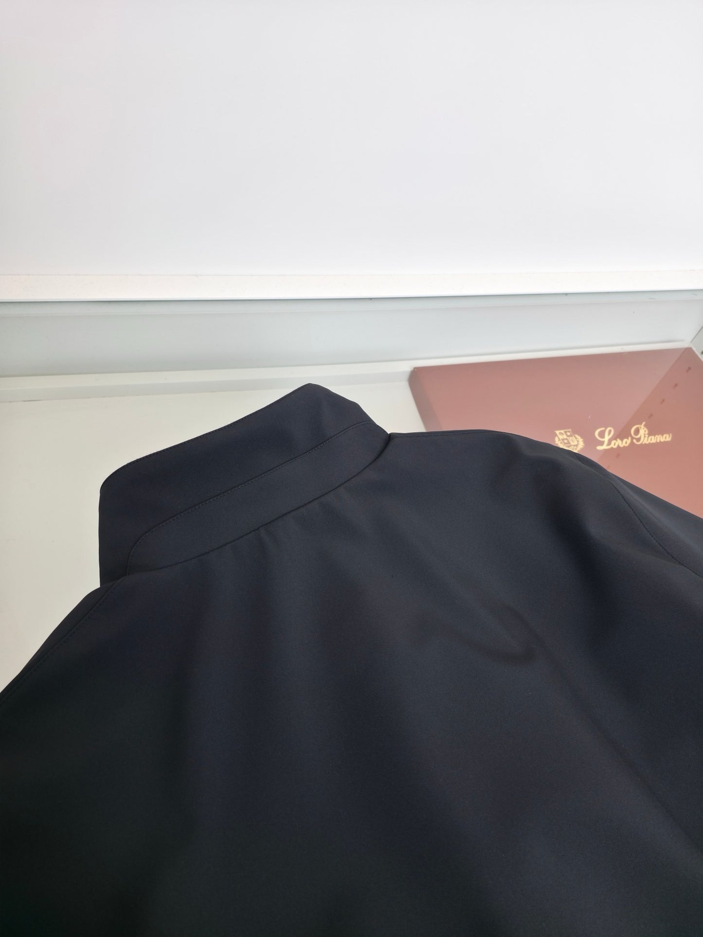 Black and Dark Blue Jacket