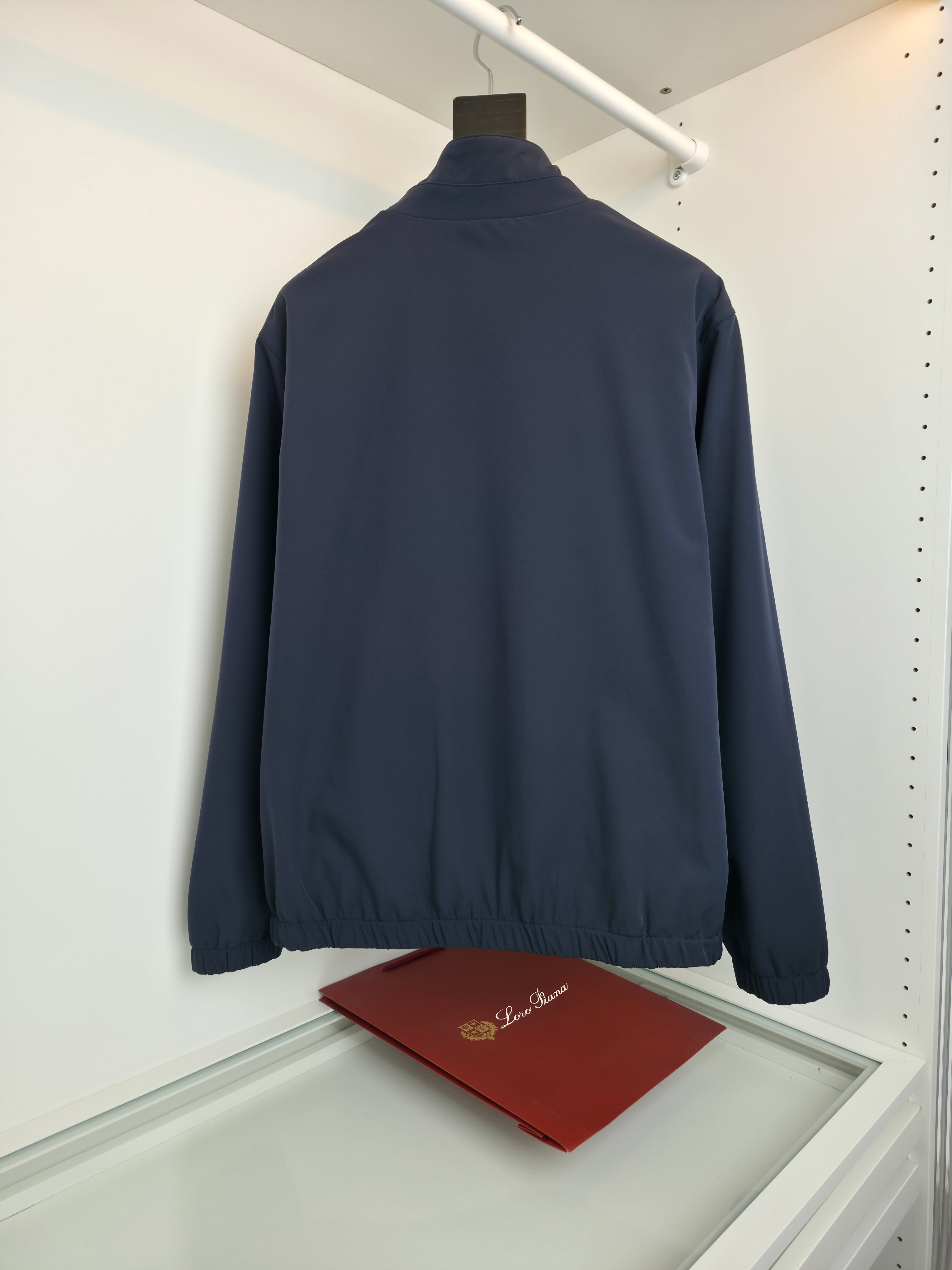 Black and Dark Blue Jacket