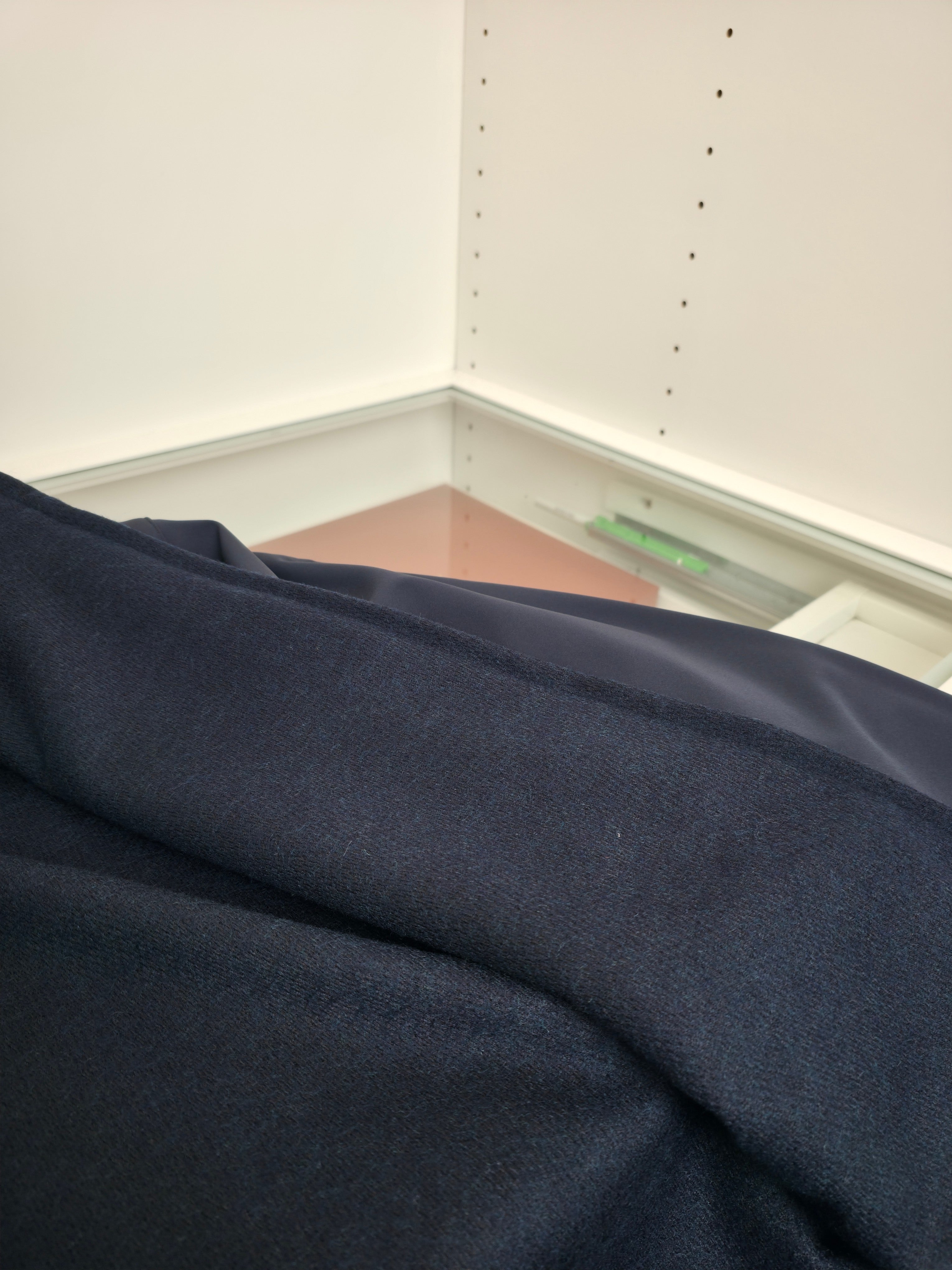 Black and Dark Blue Jacket